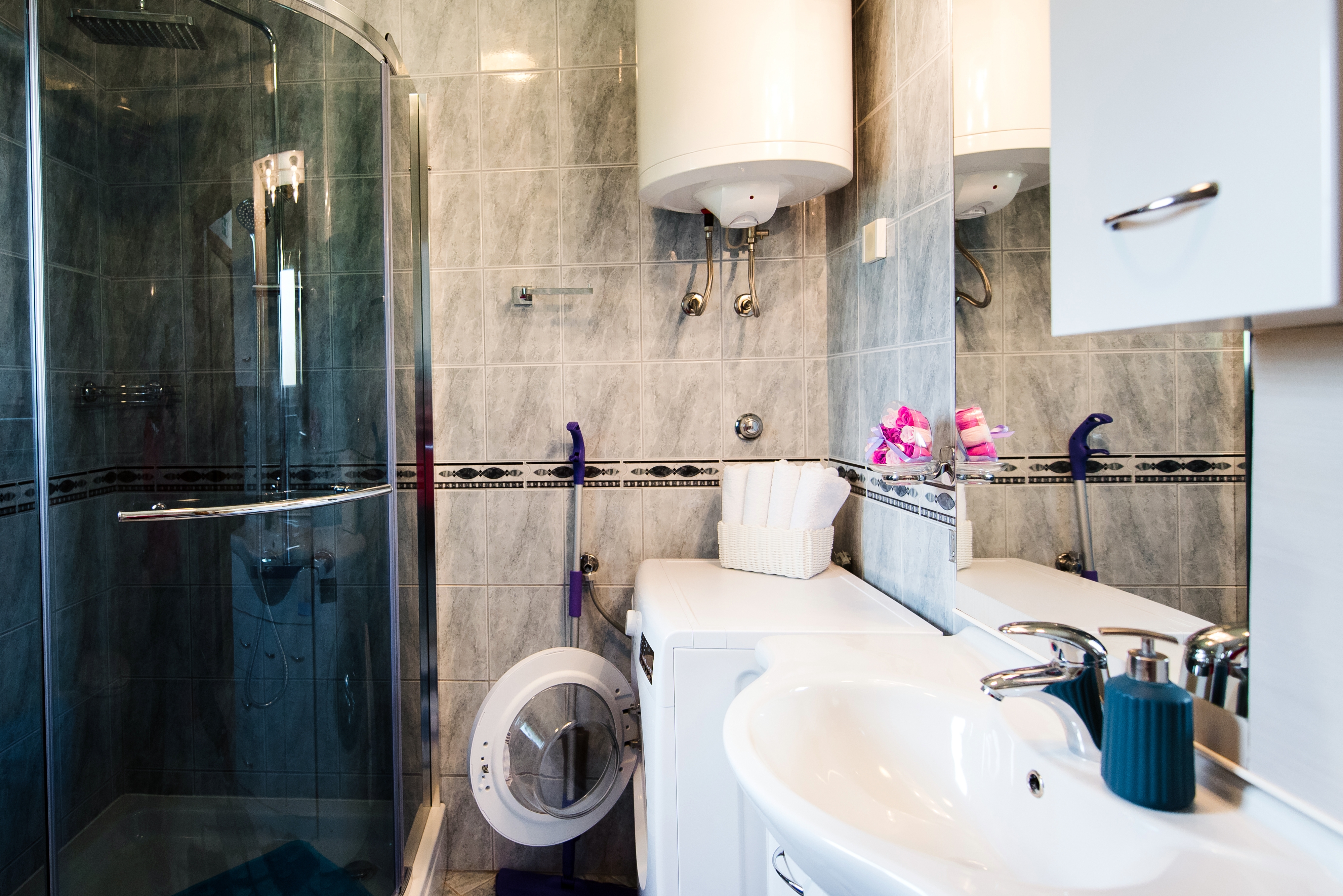 Three bedroom apartment with terrace and sea view Podstrana, Split  A-a
