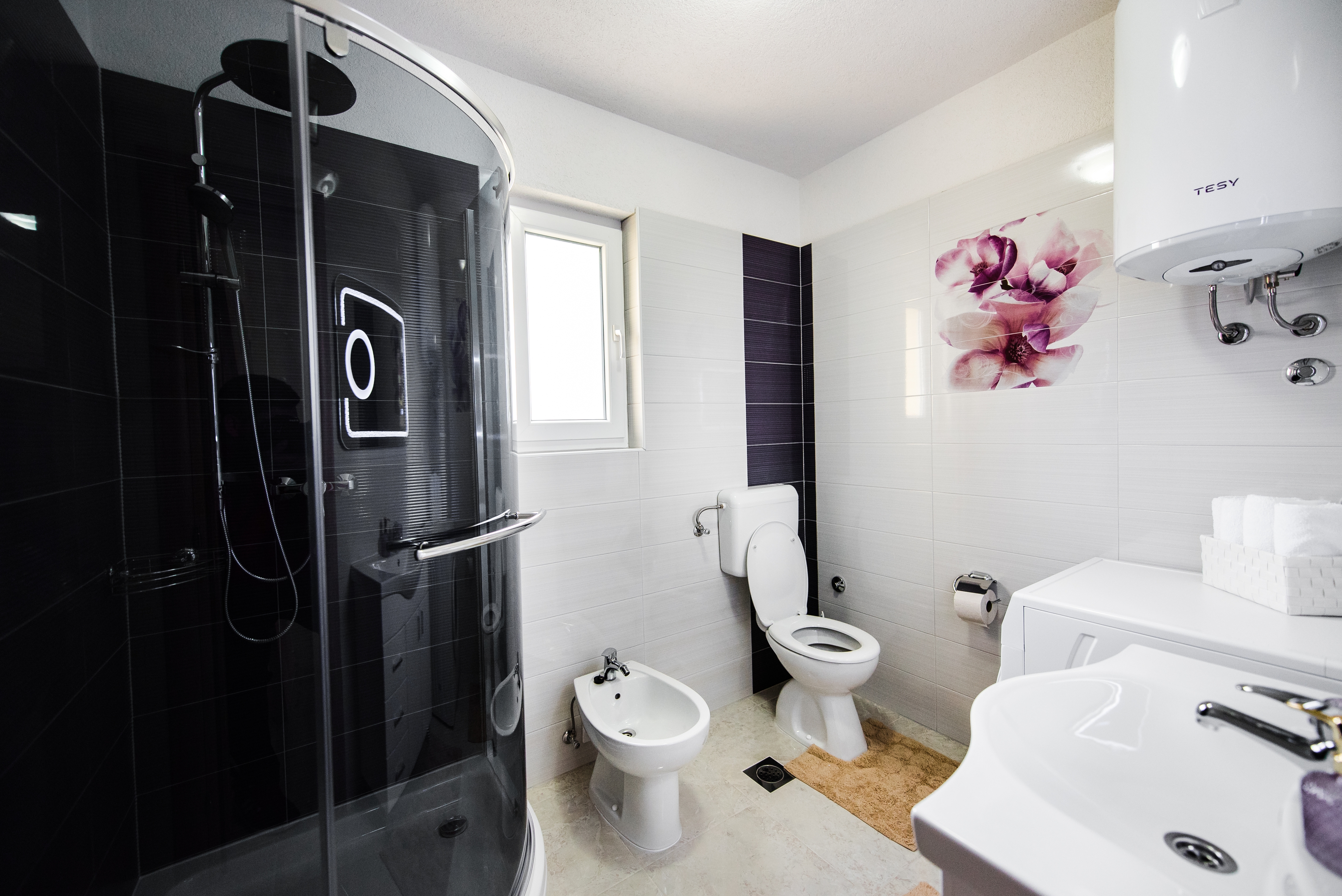 Three bedroom apartment with balcony and sea view Podstrana, Split  A-b