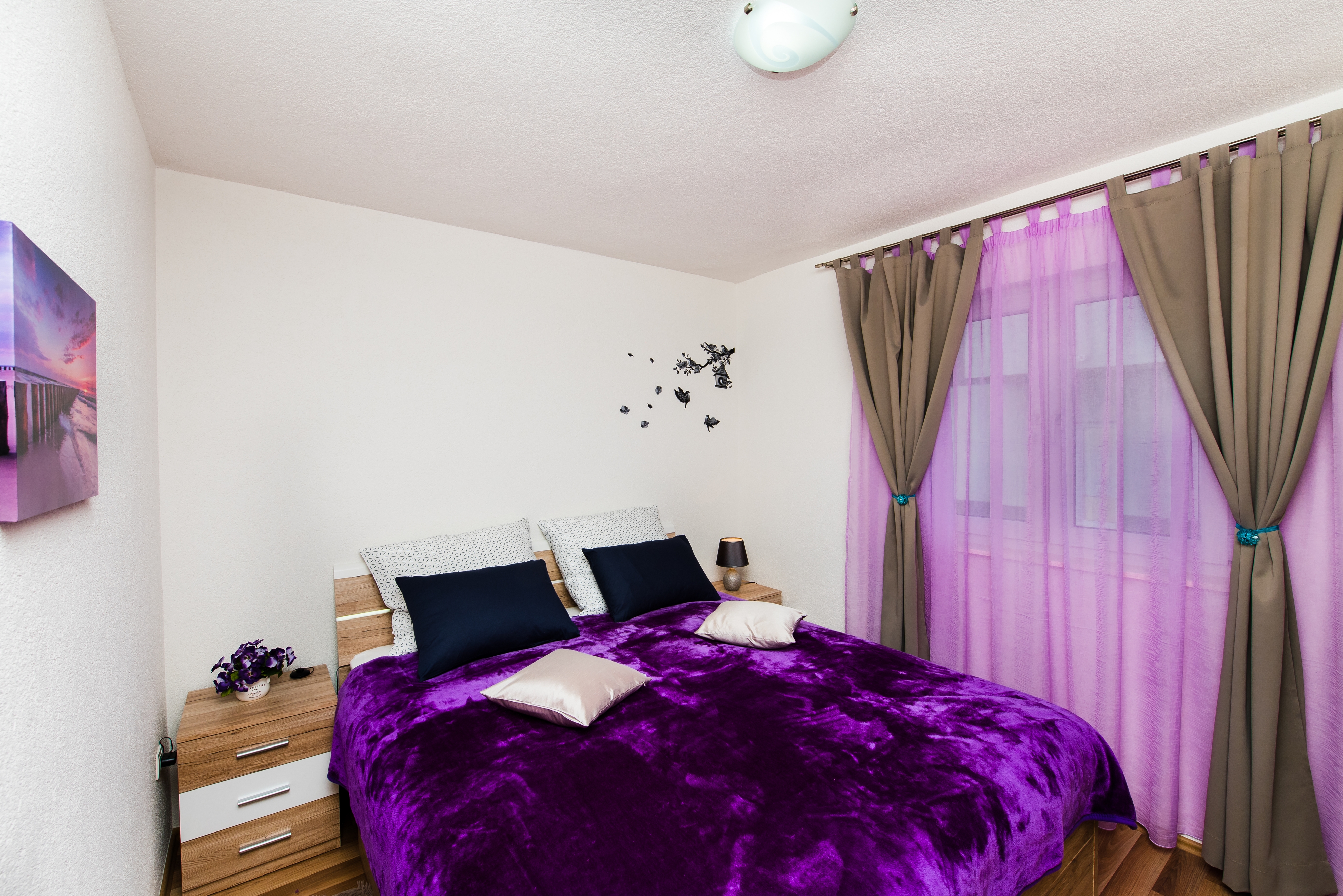 Three bedroom apartment with balcony and sea view Podstrana, Split  A-b