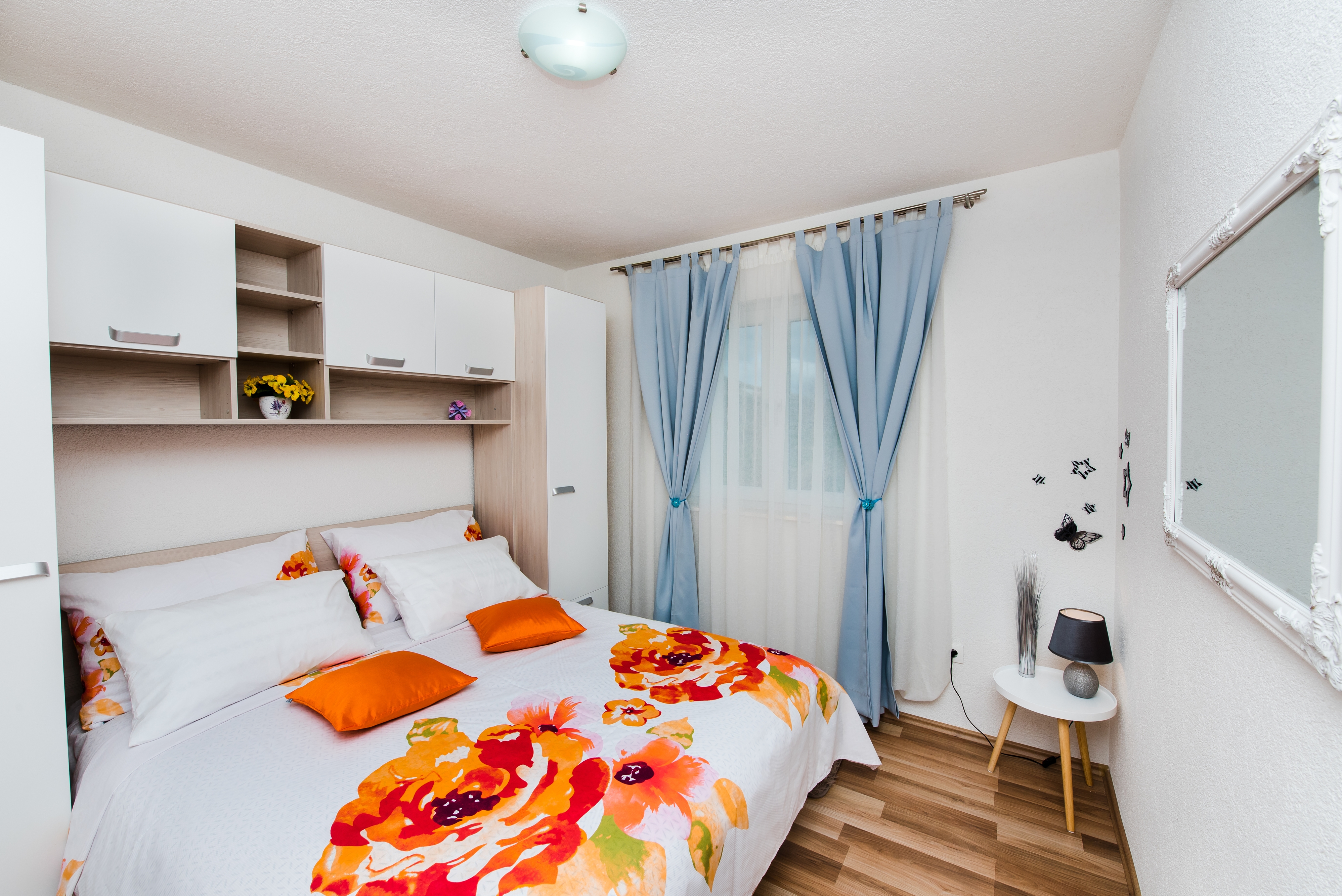 Three bedroom apartment with balcony and sea view Podstrana, Split  A-b