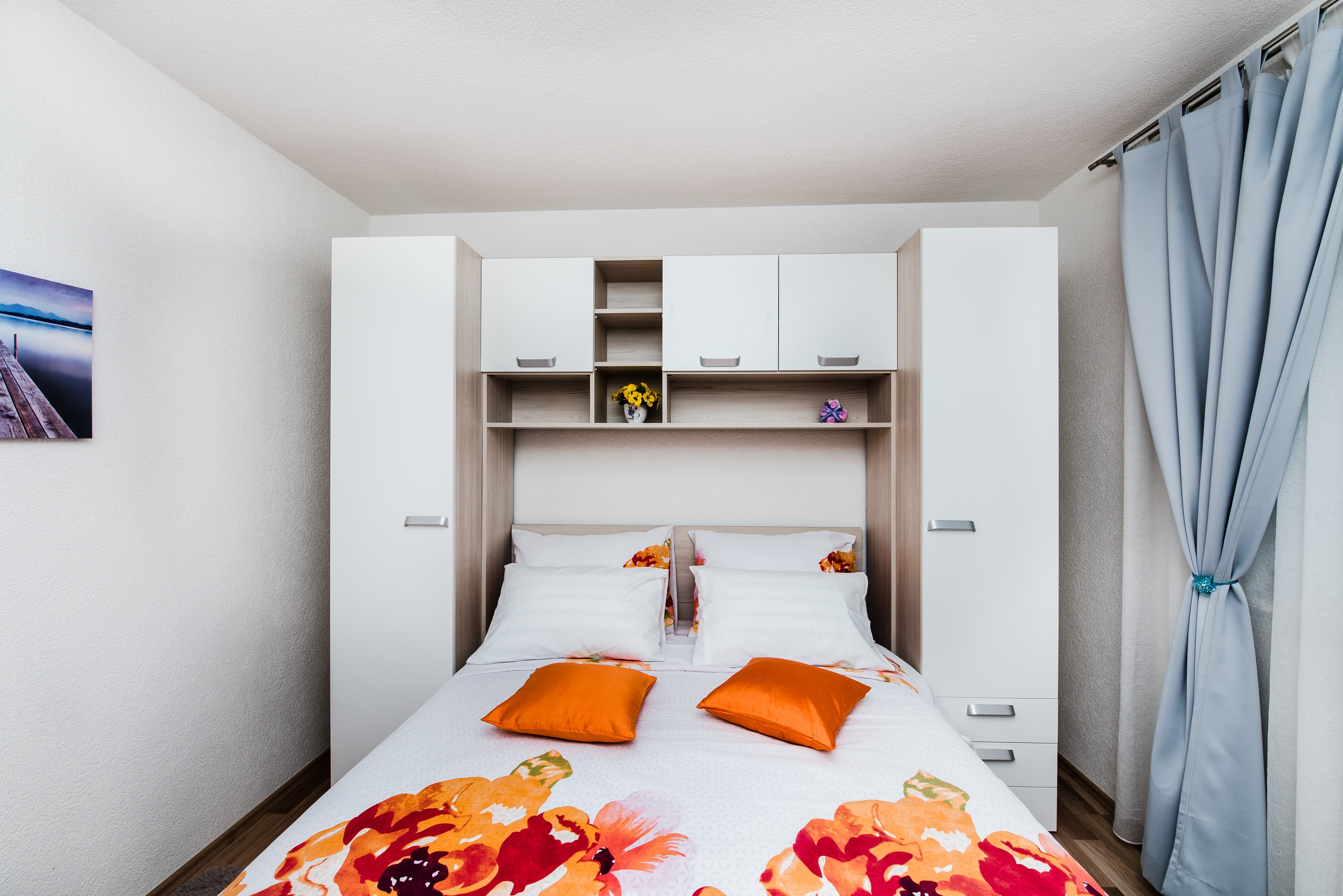 Three bedroom apartment with balcony and sea view Podstrana, Split  A-b