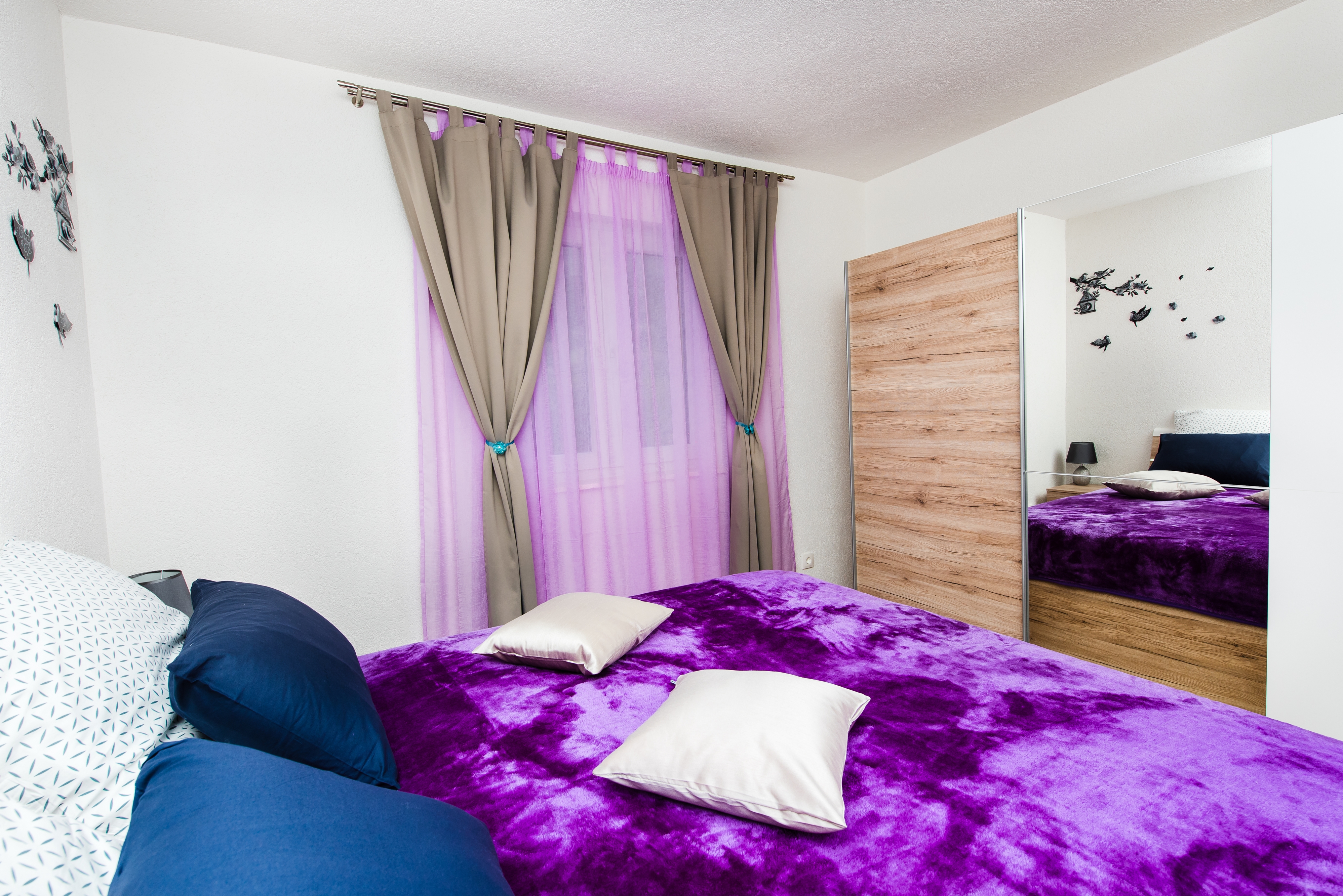 Three bedroom apartment with balcony and sea view Podstrana, Split  A-b