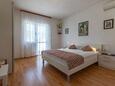 Ložnice 2 Jelsa, Ložnice 2 v ubytování typu apartment, s klimatizací, domácí mazlíčci povoleni a WiFi.