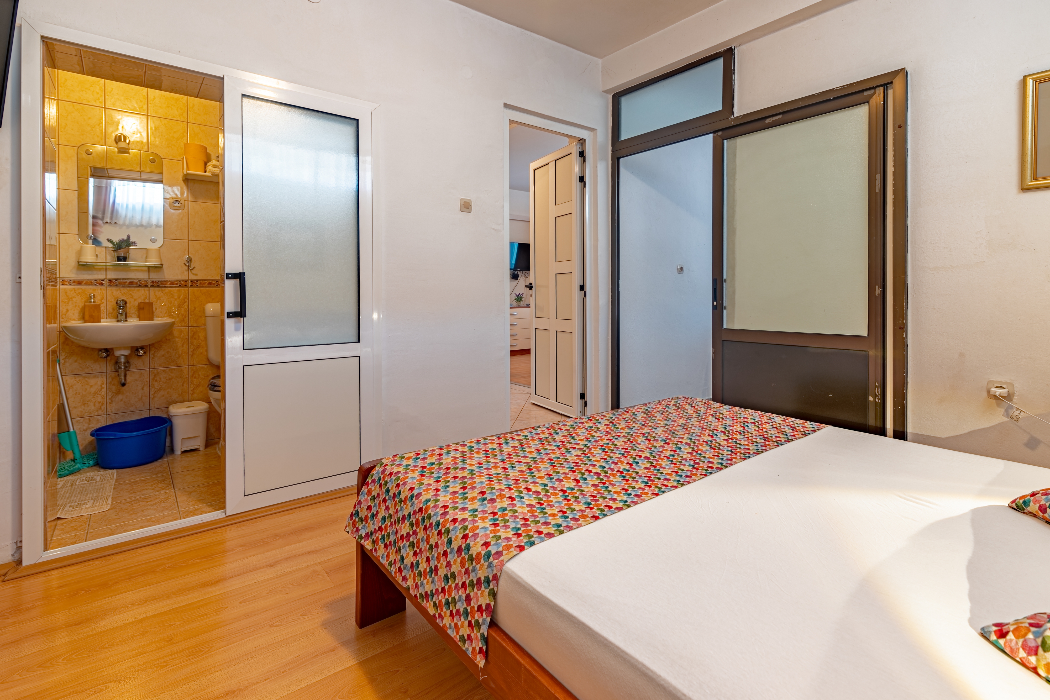 Two bedroom apartment with terrace Jelsa, Hvar  A-c