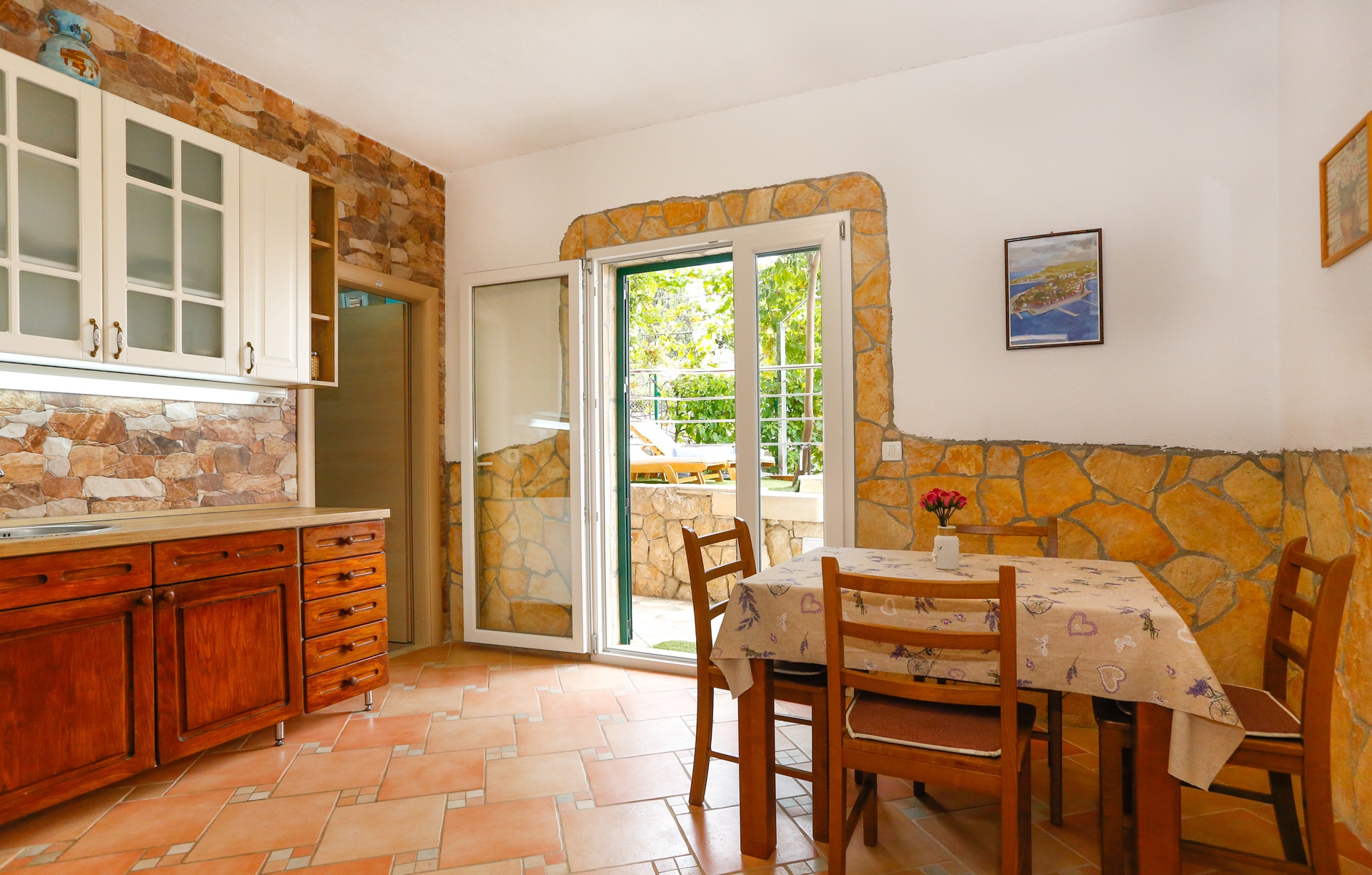 Four bedroom house with terrace and sea view Okrug Donji, Čiovo  K