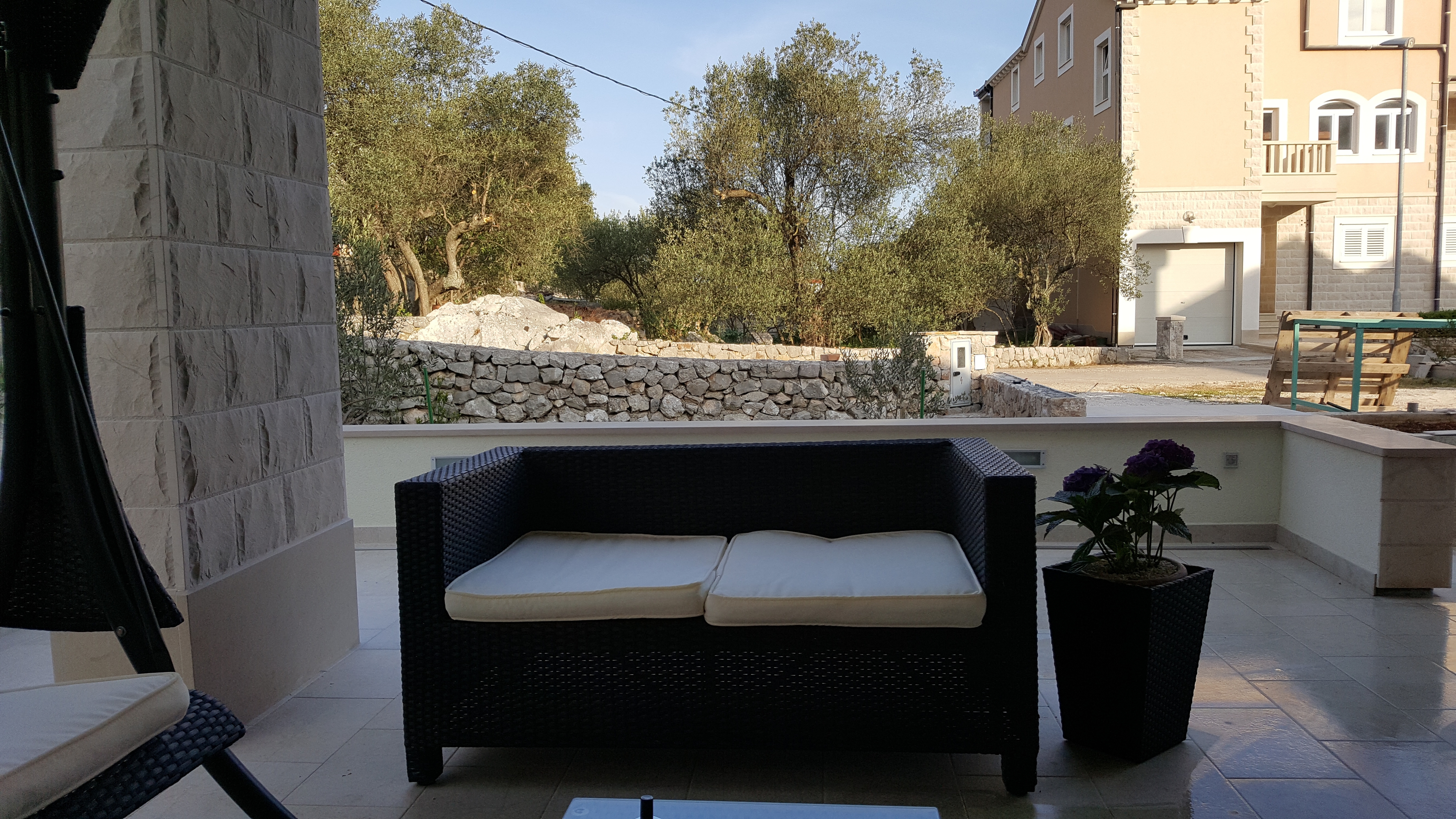 Two bedroom house with terrace Mali Ston, Pelješac  K
