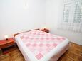 Bedroom 2 Lumbarda, Bedroom 2 in the apartment, (pet friendly) and WiFi.