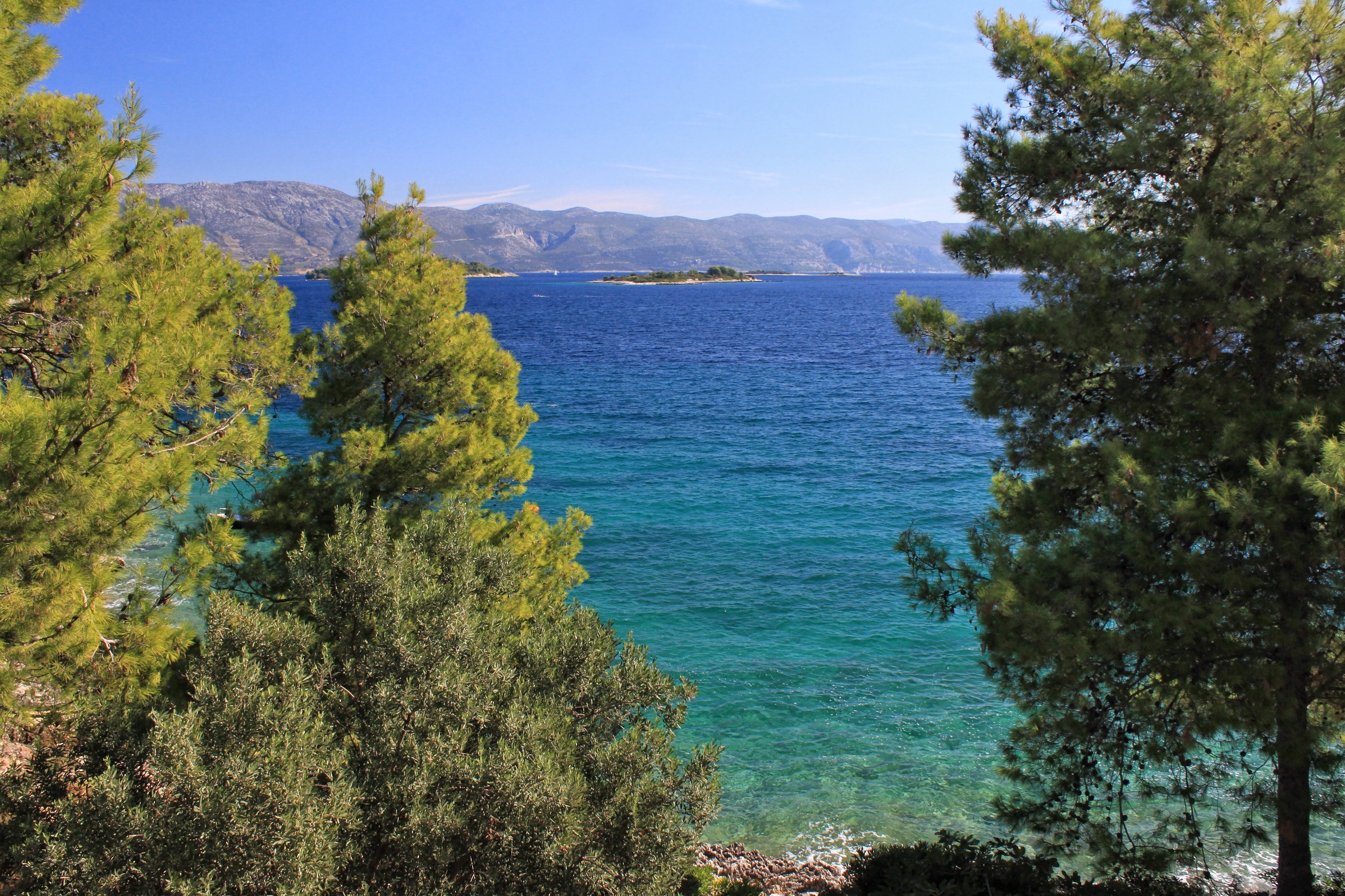Three bedroom apartment near beach Lumbarda, Korčula  A-a