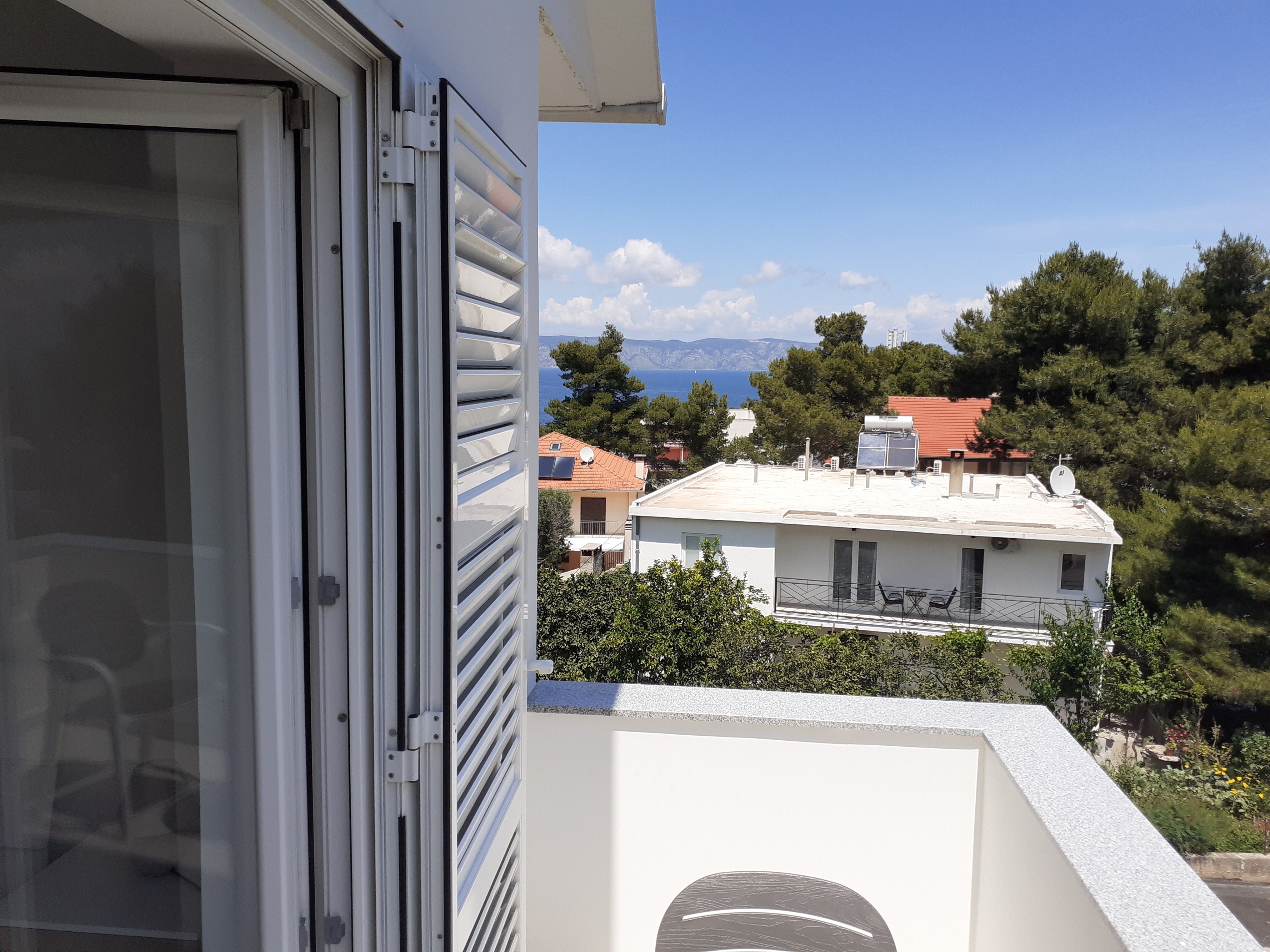 Two bedroom apartment with terrace and sea view Jelsa, Hvar  A-b