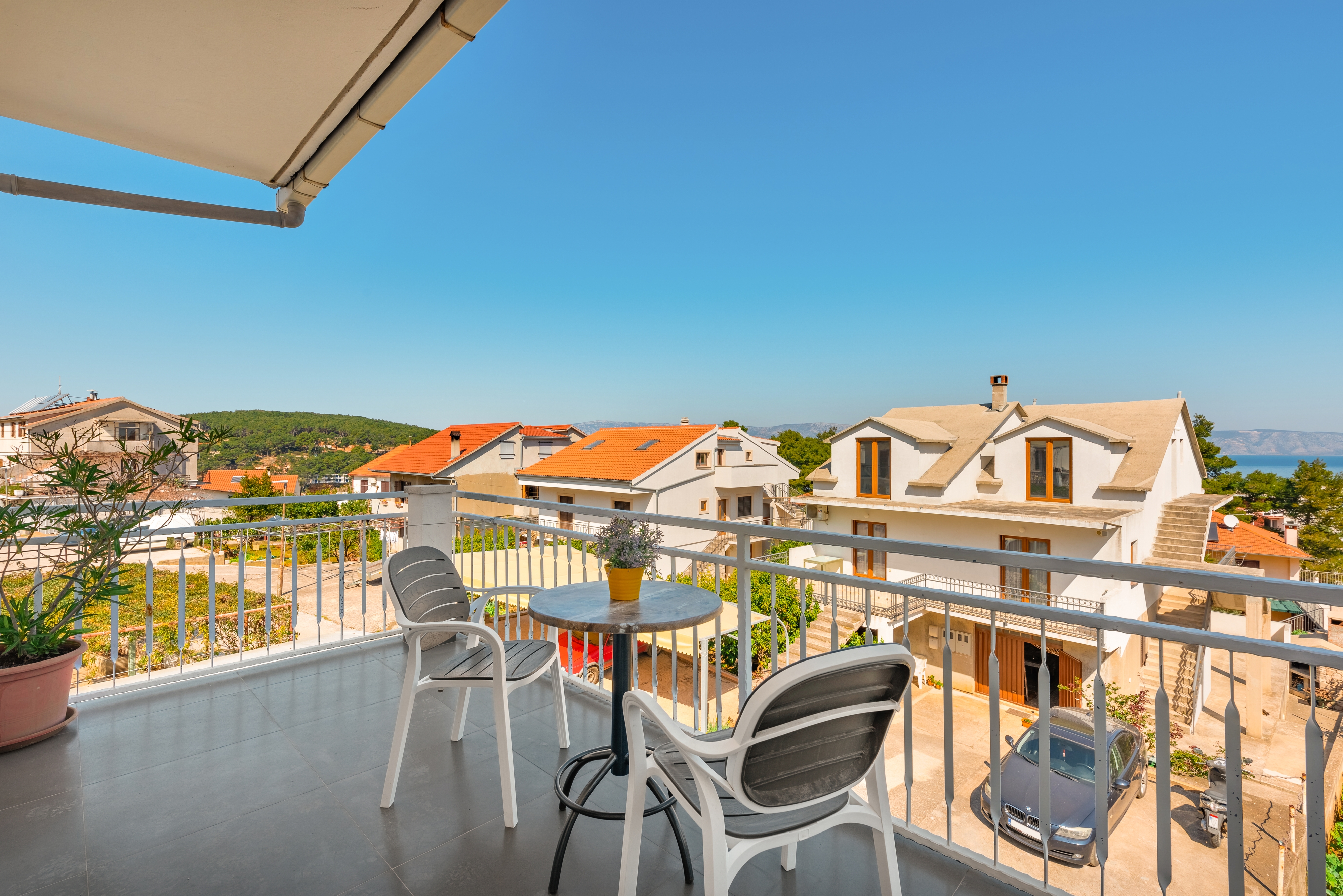 Studio flat with terrace and sea view Jelsa, Hvar  AS-a