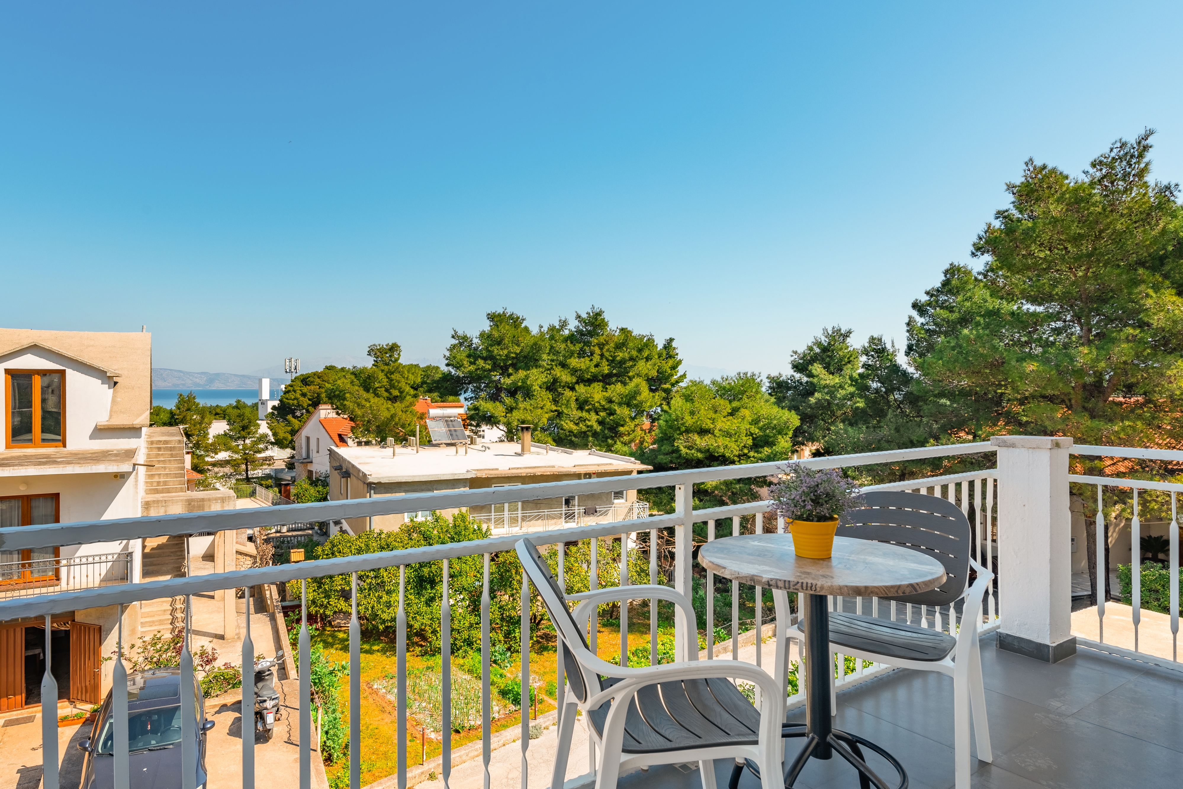 Studio flat with terrace and sea view Jelsa, Hvar  AS-a