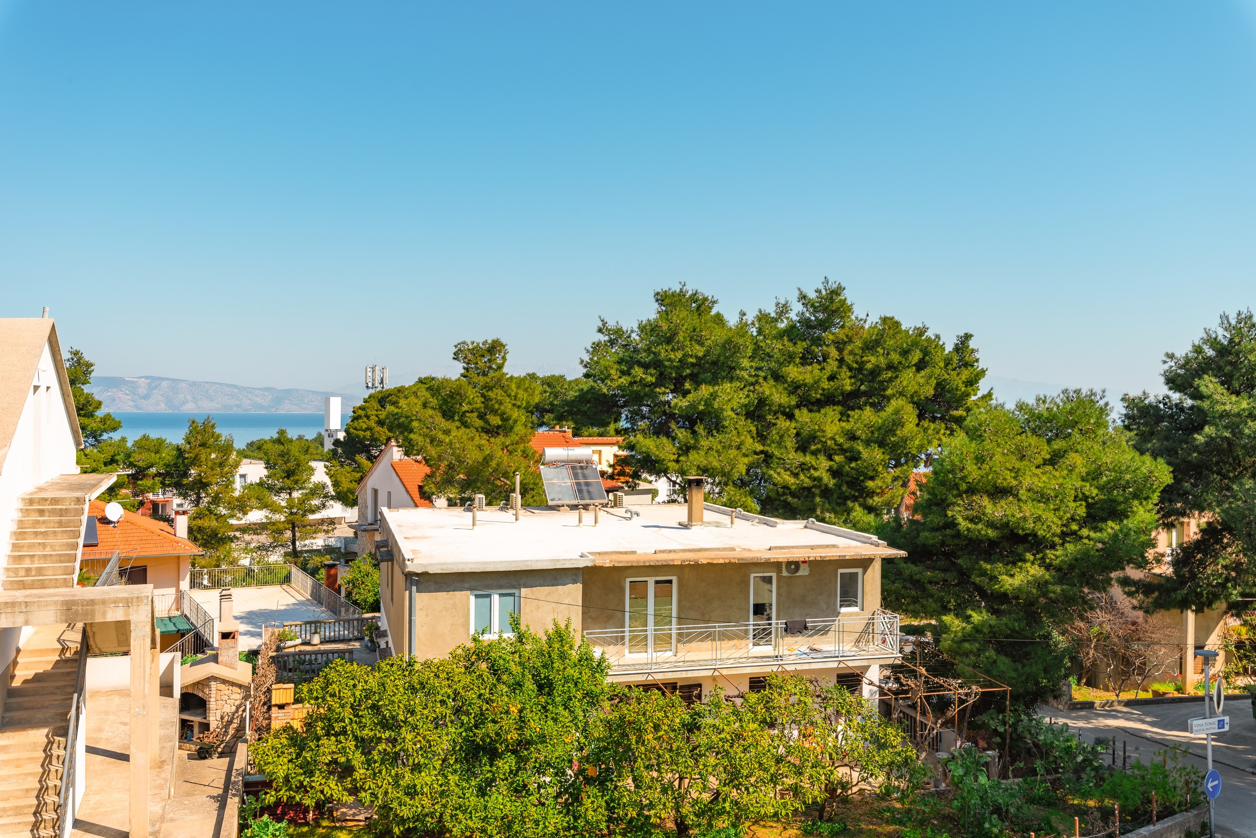 Studio flat with terrace and sea view Jelsa, Hvar  AS-a