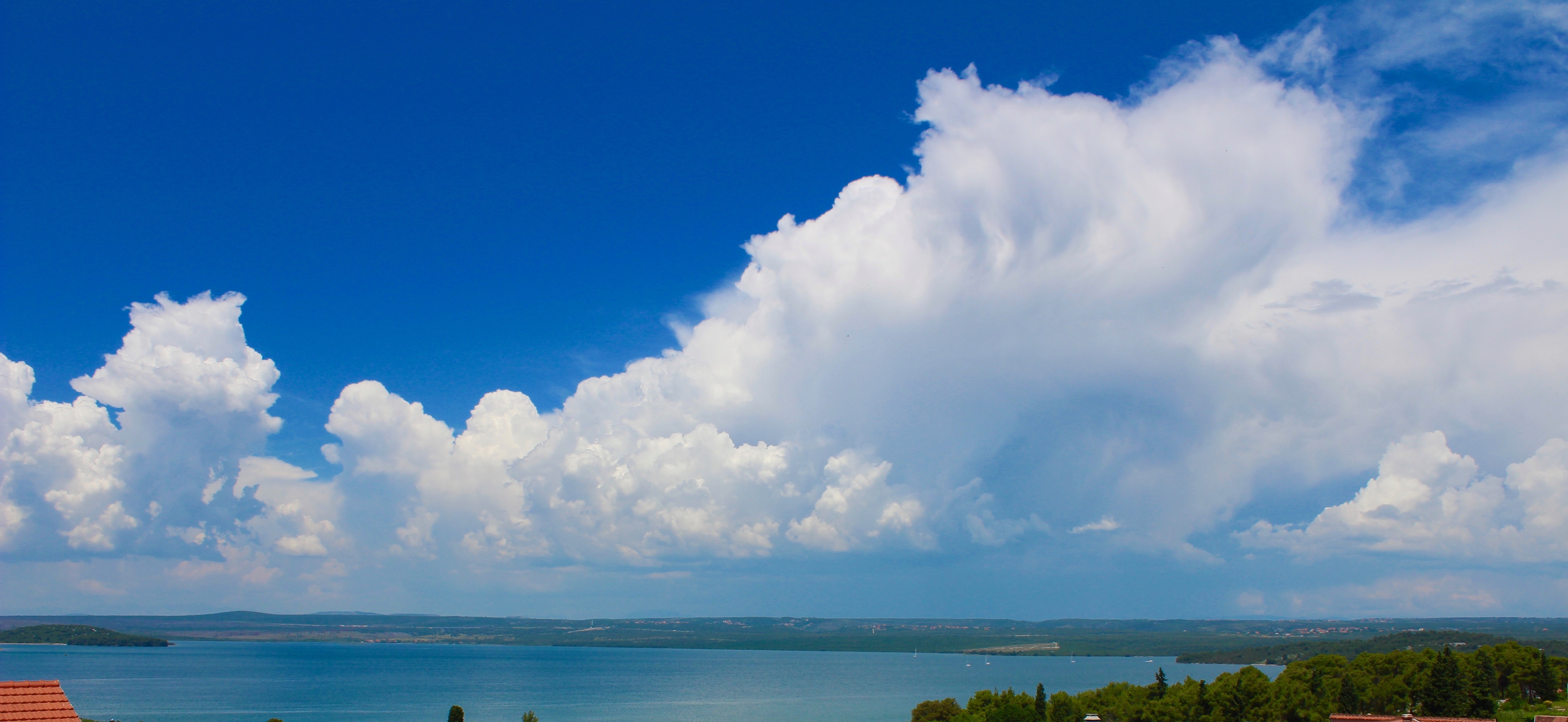 Two bedroom apartment with balcony and sea view Bilice, Krka  A-a