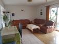 Living room Krk, Living room in the apartment, (pet friendly) and WiFi.