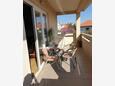 Terrace 1 Krk, Terrace 1 in the apartment, with a sea view, (pet friendly) and WiFi.