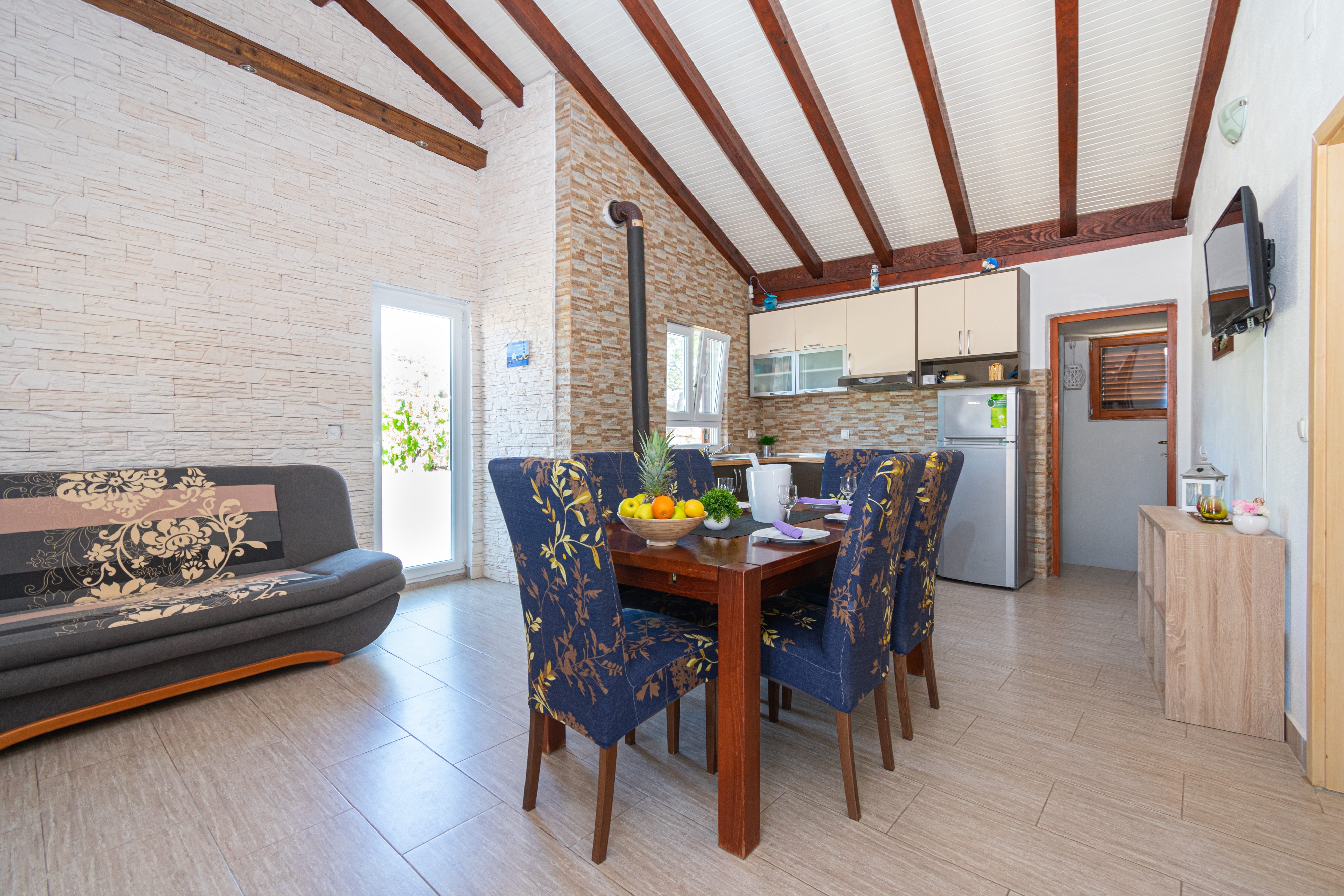 Two bedroom house with terrace and sea view Cove Triluke, Pašman (K-13577)