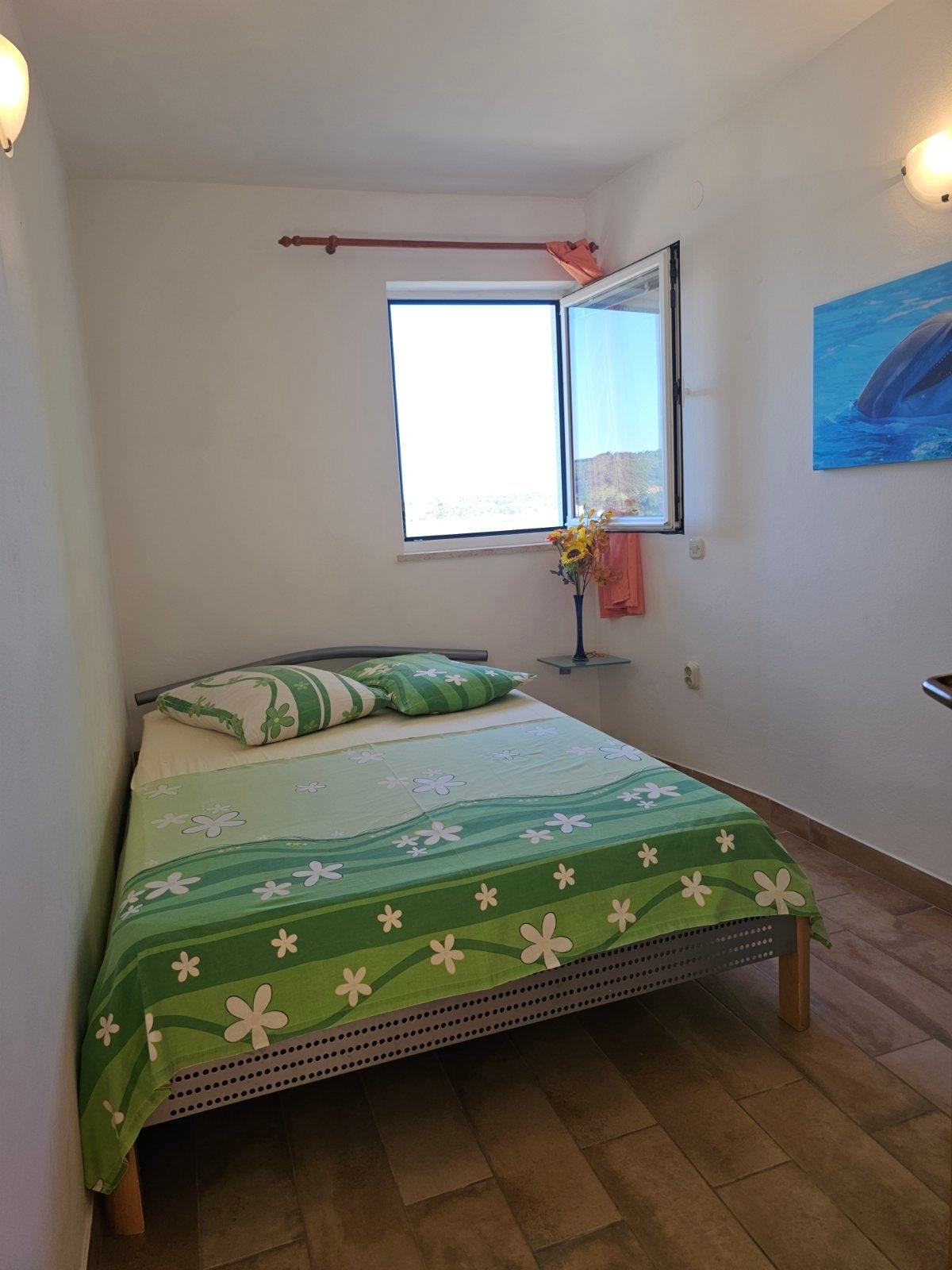 One bedroom apartment with balcony and sea view Supetarska Draga - Gornja, Rab  A-a