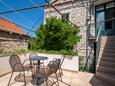 Lastovo, Terrasse dans l’hébergement en type room, WiFi.