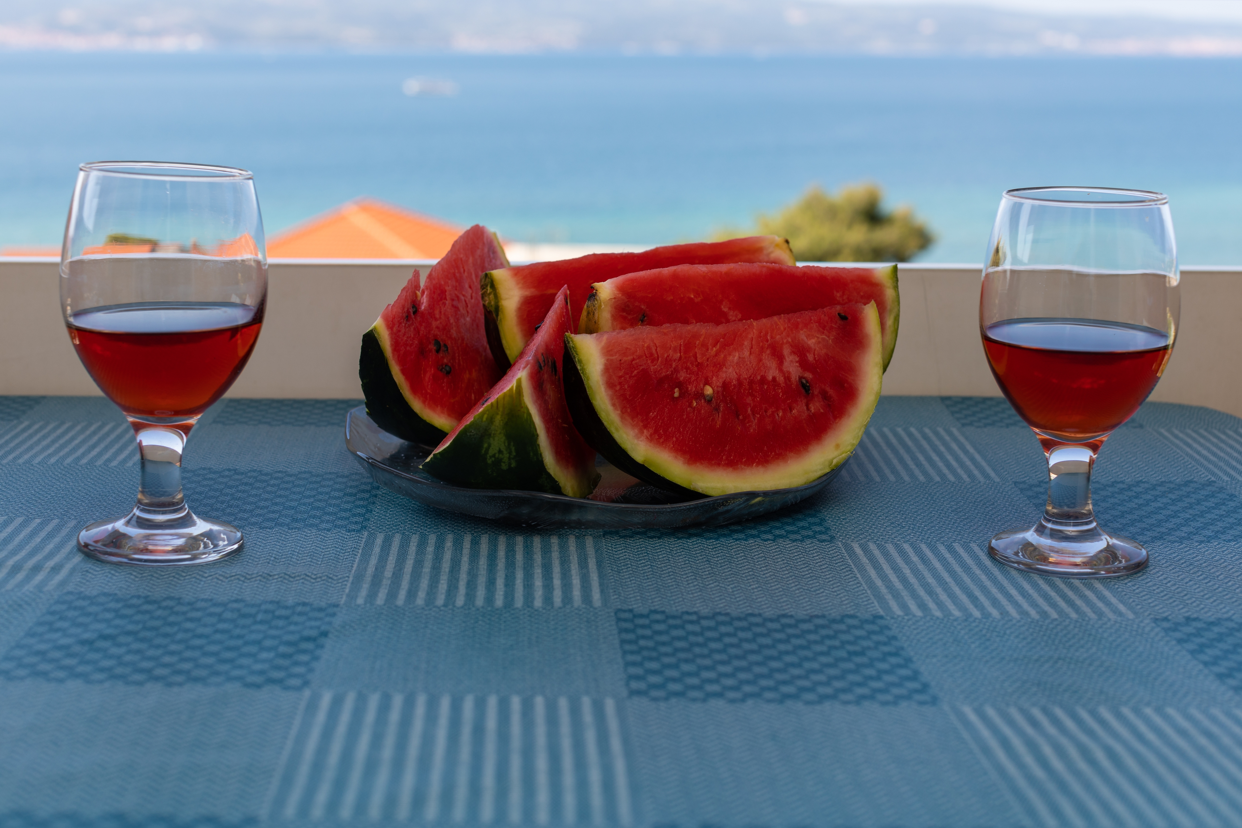 Studio flat with balcony and sea view Duće, Omiš  AS-b