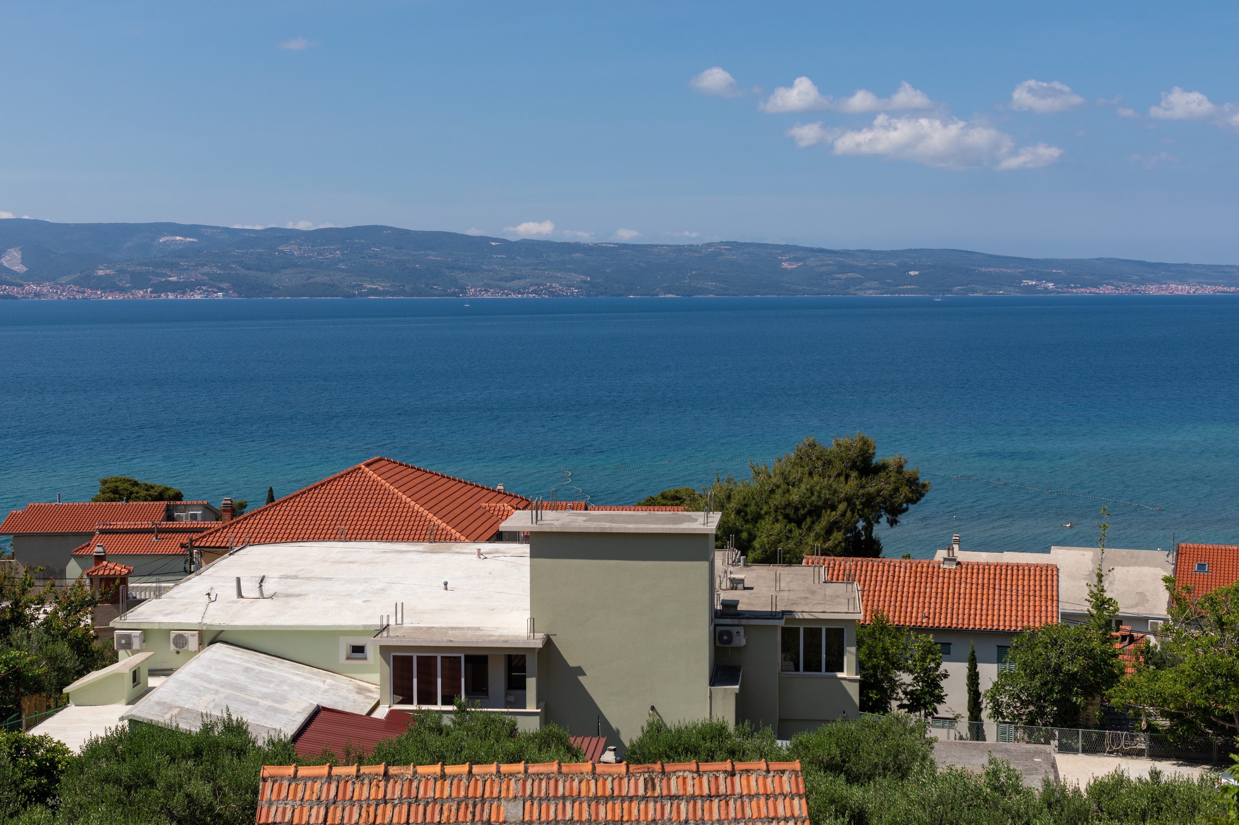 Studio flat with balcony and sea view Duće, Omiš  AS-b