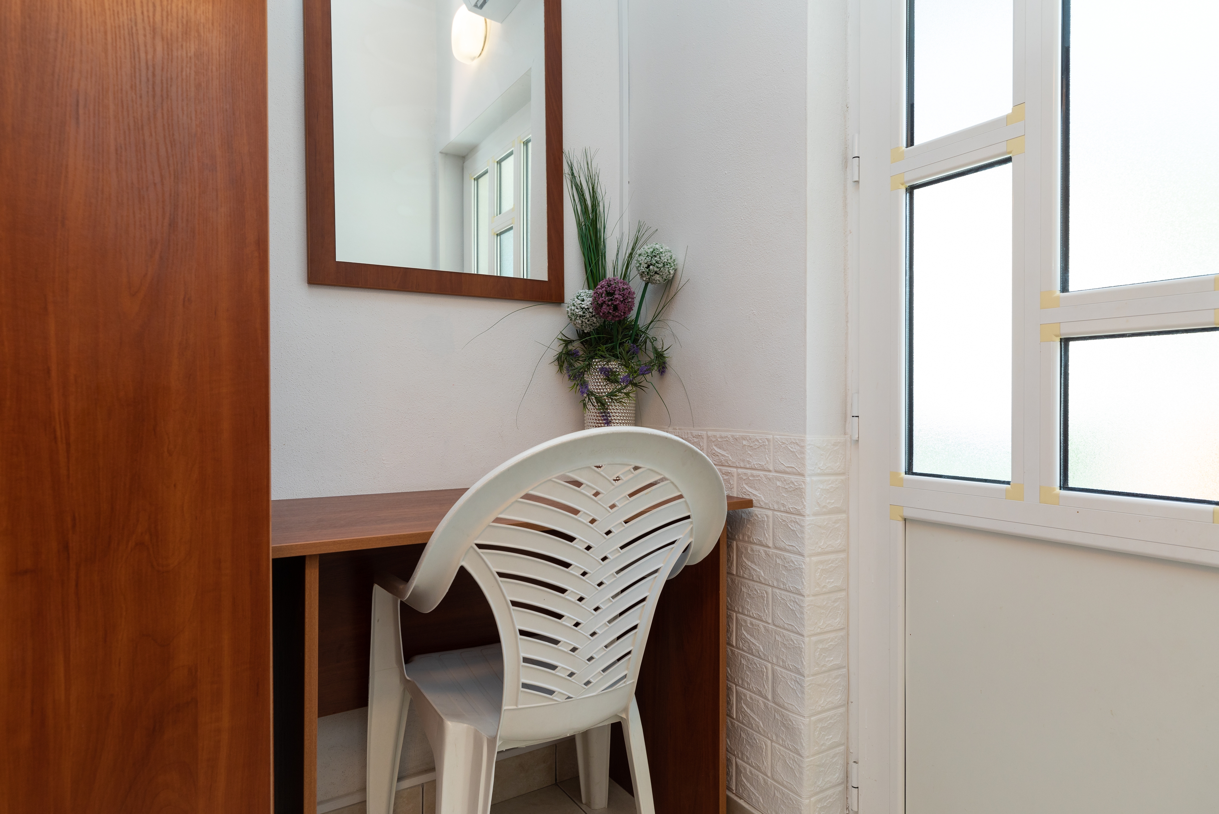 Studio flat with balcony and sea view Duće, Omiš  AS-b