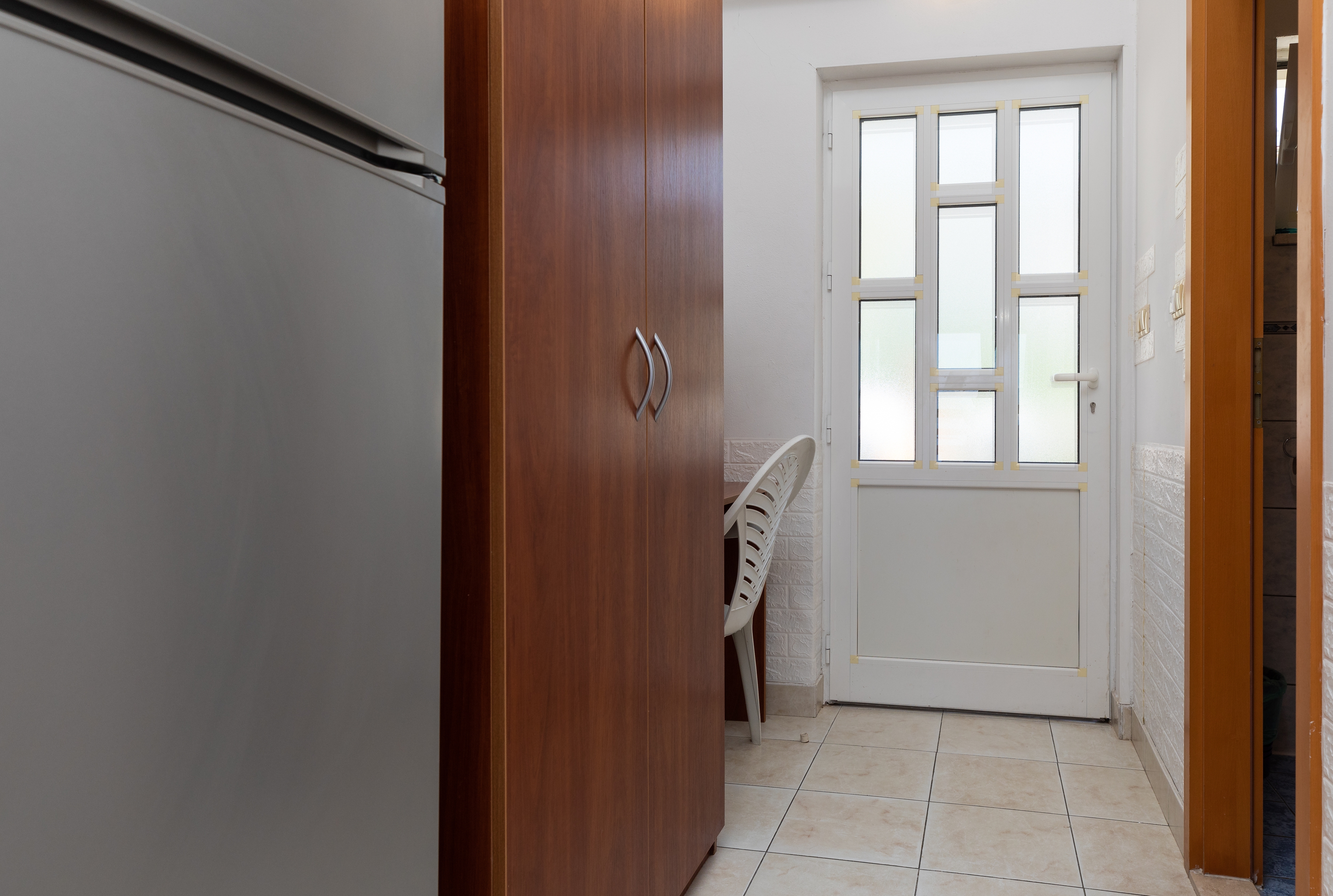 Studio flat with balcony and sea view Duće, Omiš  AS-b