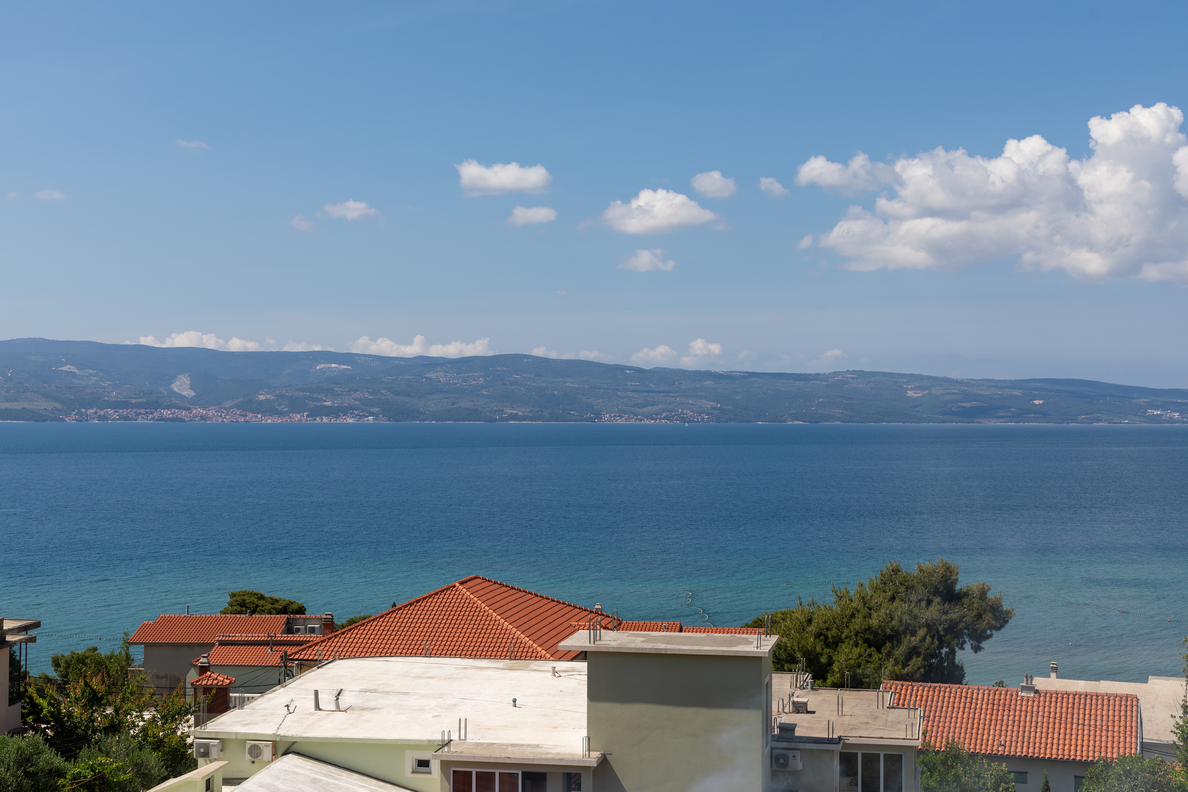 Studio flat with balcony and sea view Duće, Omiš  AS-c