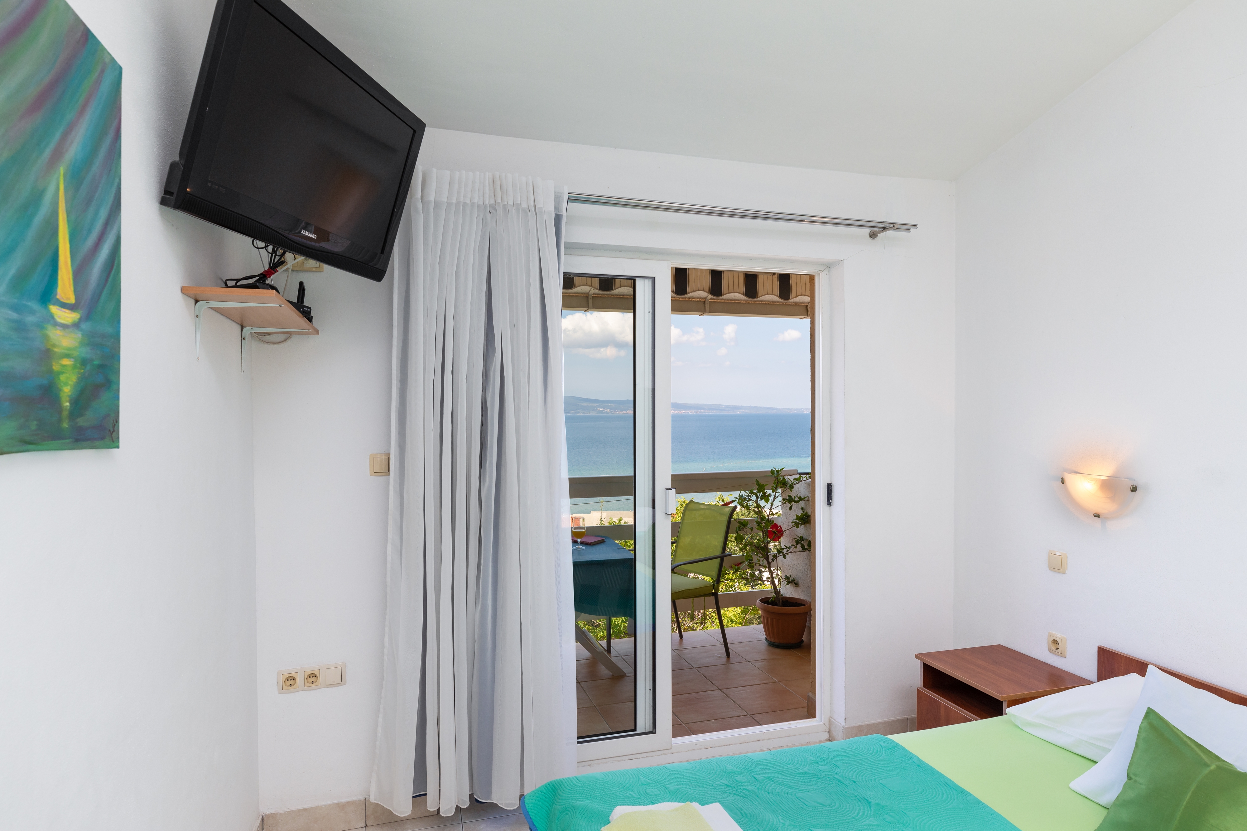 Studio flat with balcony and sea view Duće, Omiš (AS-13694-c) Studio flat with balcony and sea view Duće, Omiš (AS-13694-c)