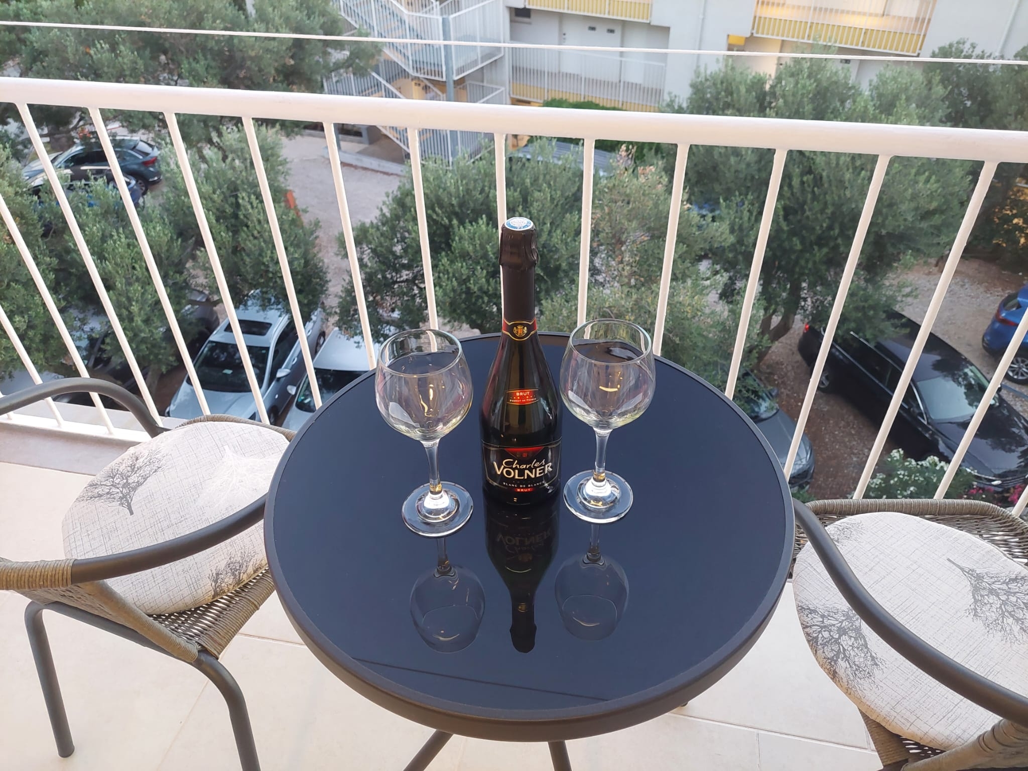 One bedroom apartment with balcony and sea view Podgora, Makarska  A-a