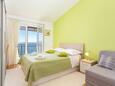Dormitorio Podstrana, Dormitorio in the apartment, air condition available y WiFi.