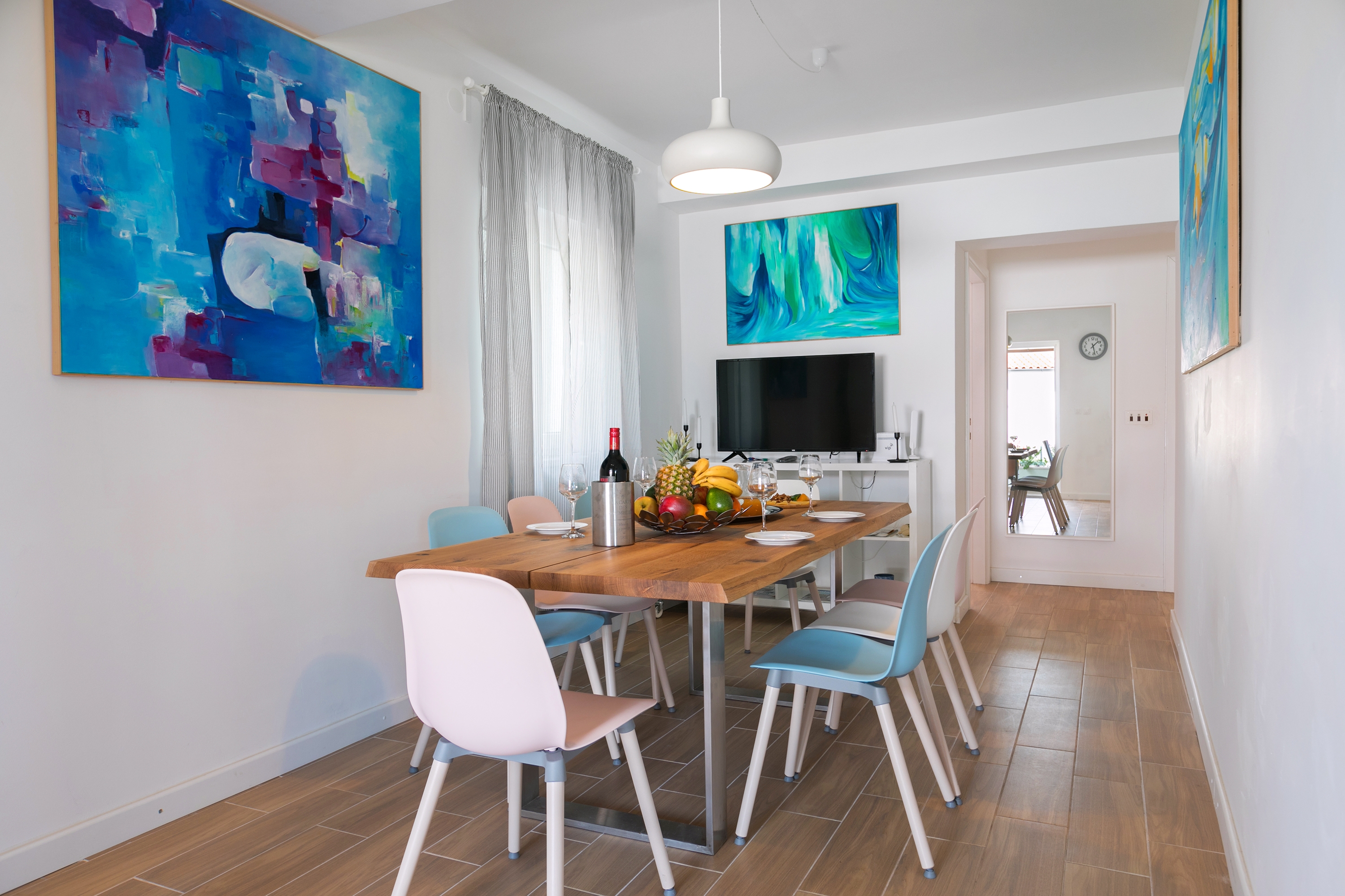 Four bedroom house with terrace and sea view Ražanj, Rogoznica  K