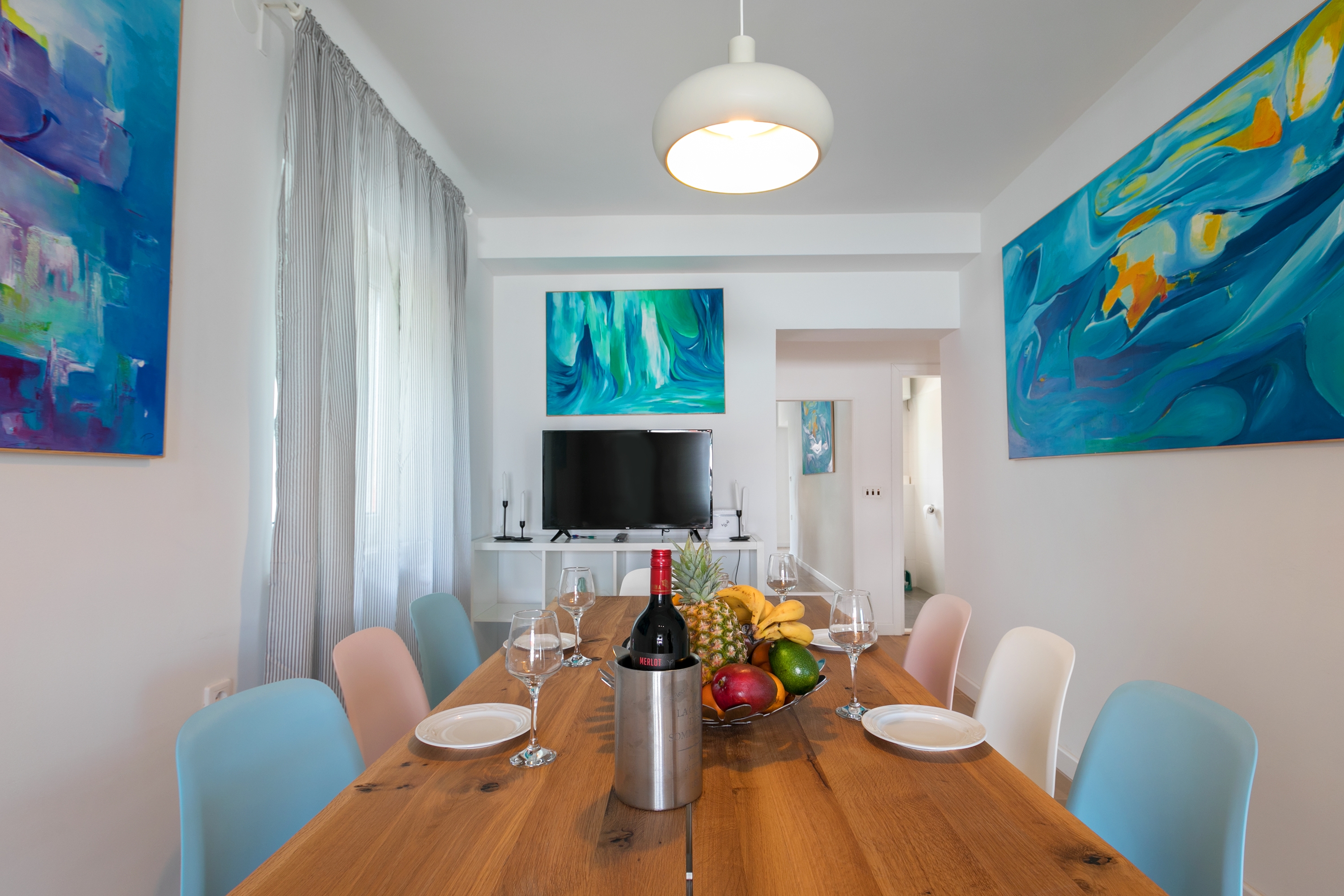 Four bedroom house with terrace and sea view Ražanj, Rogoznica  K