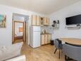 Bucătărie Fažana, Bucătărie în unitate de cazare tip apartment, animale de companie sunt acceptate şi WiFi.