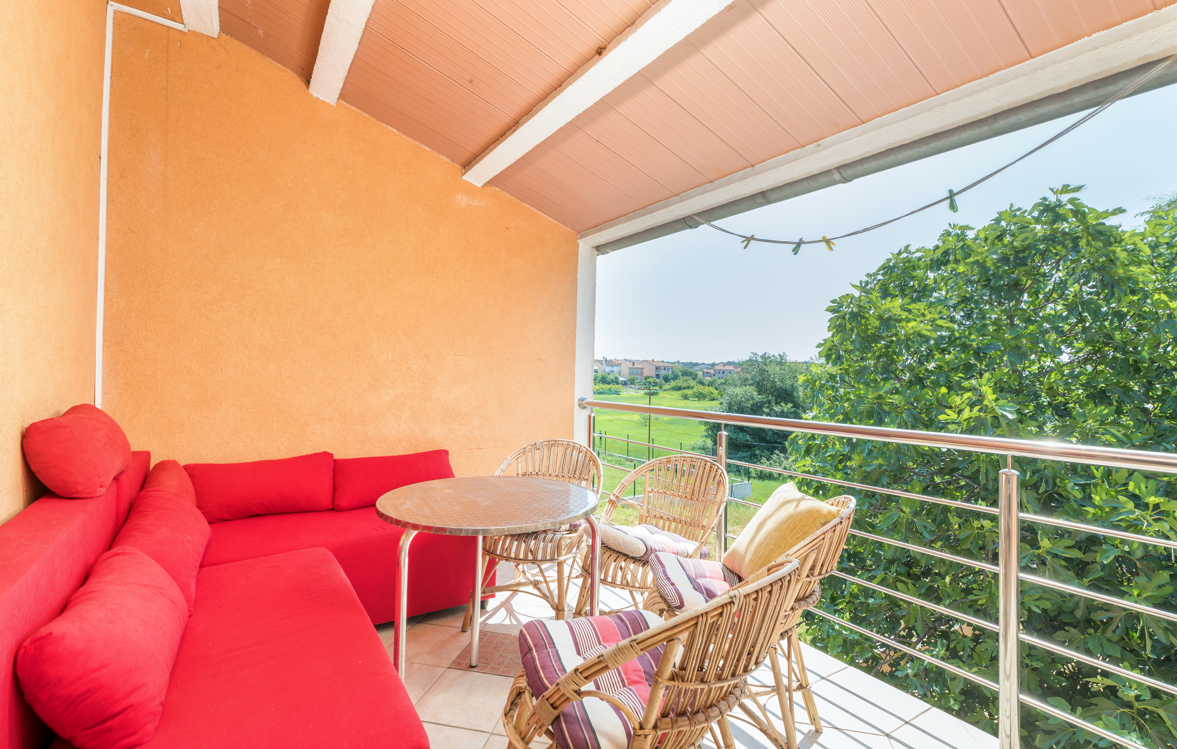 One bedroom apartment with terrace Fažana (A-13742-e)