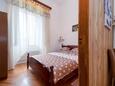 Rijeka, Dormitorio in the studio-apartment, air condition available y WiFi.