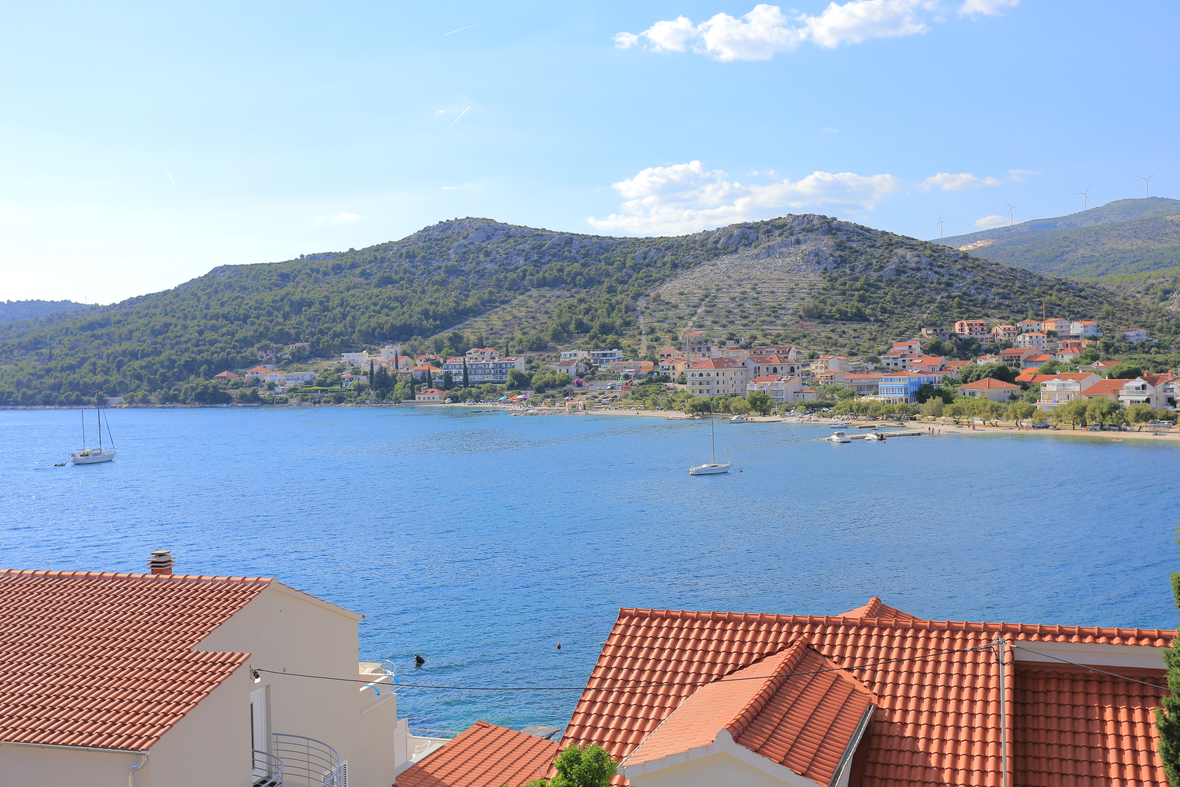Two bedroom apartment near beach Seget Vranjica, Trogir  A-b