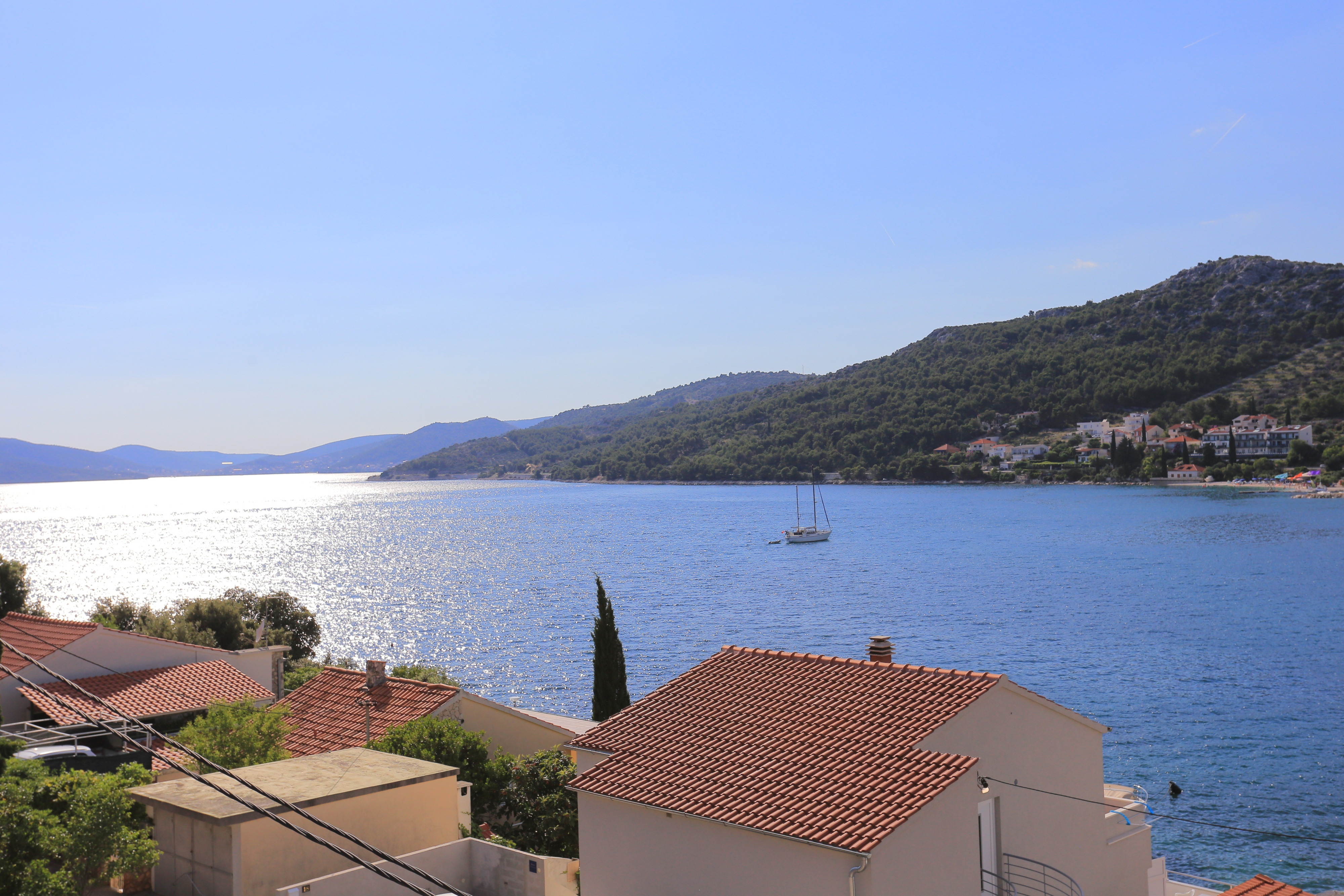 Two bedroom apartment near beach Seget Vranjica, Trogir  A-b