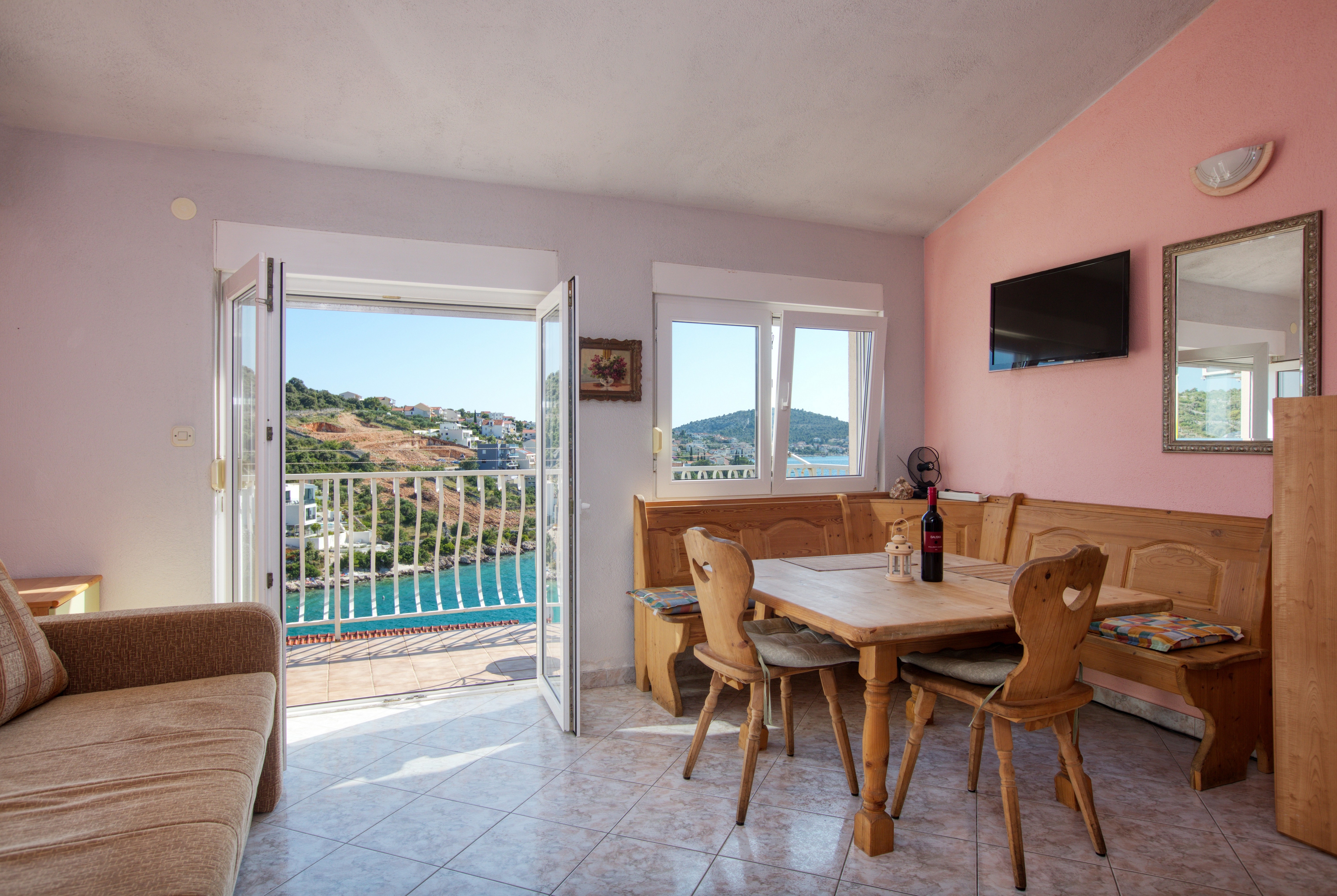 One bedroom apartment near beach Cove Kalebova Luka, Rogoznica (A-13804-a)