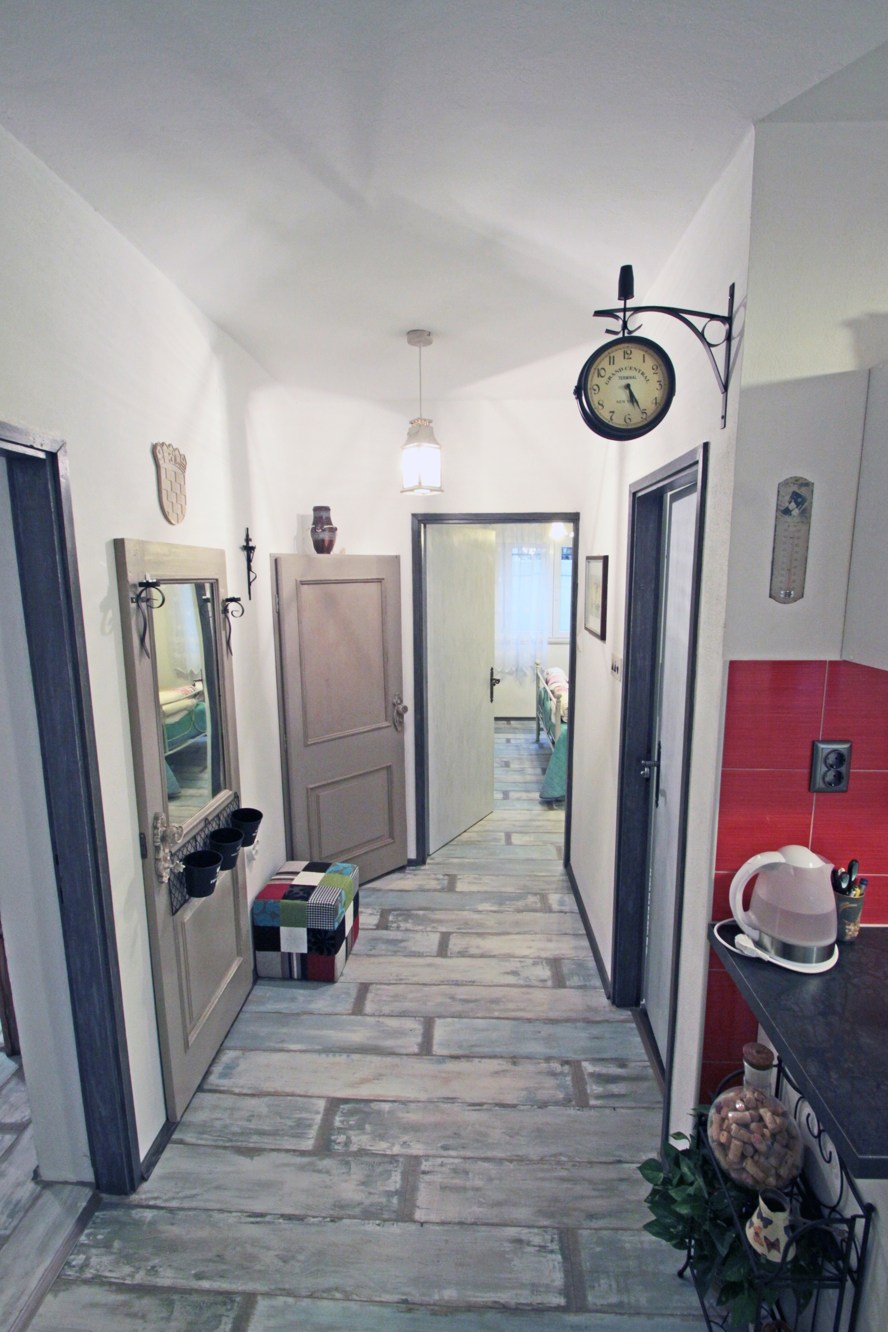 One bedroom apartment with terrace Vinjerac, Zadar  A-a