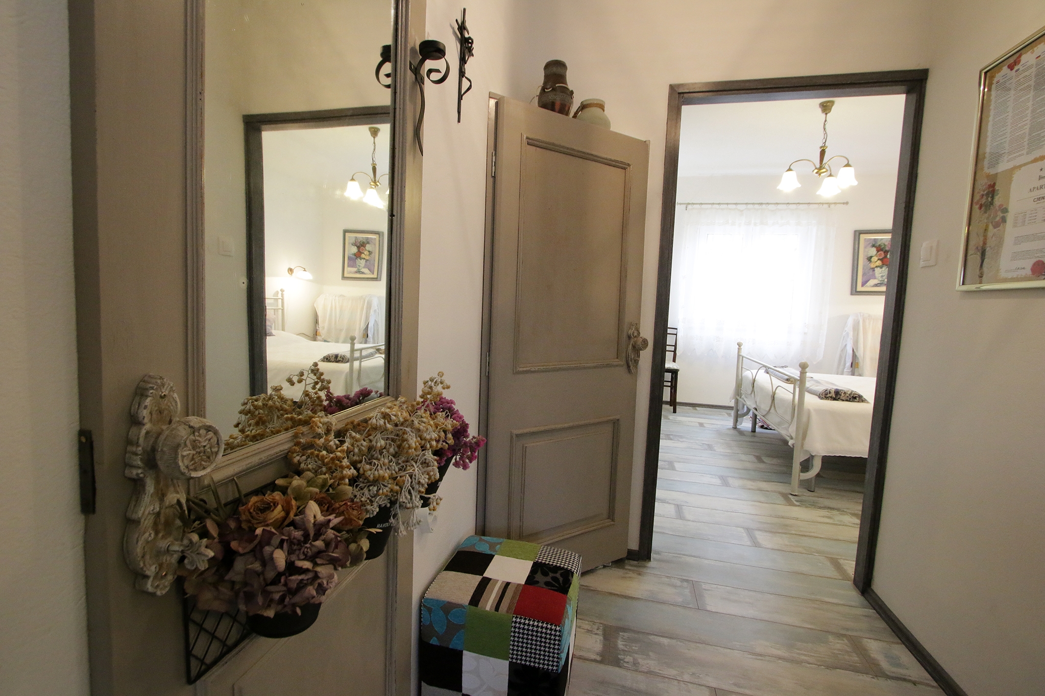 One bedroom apartment with terrace Vinjerac, Zadar  A-a