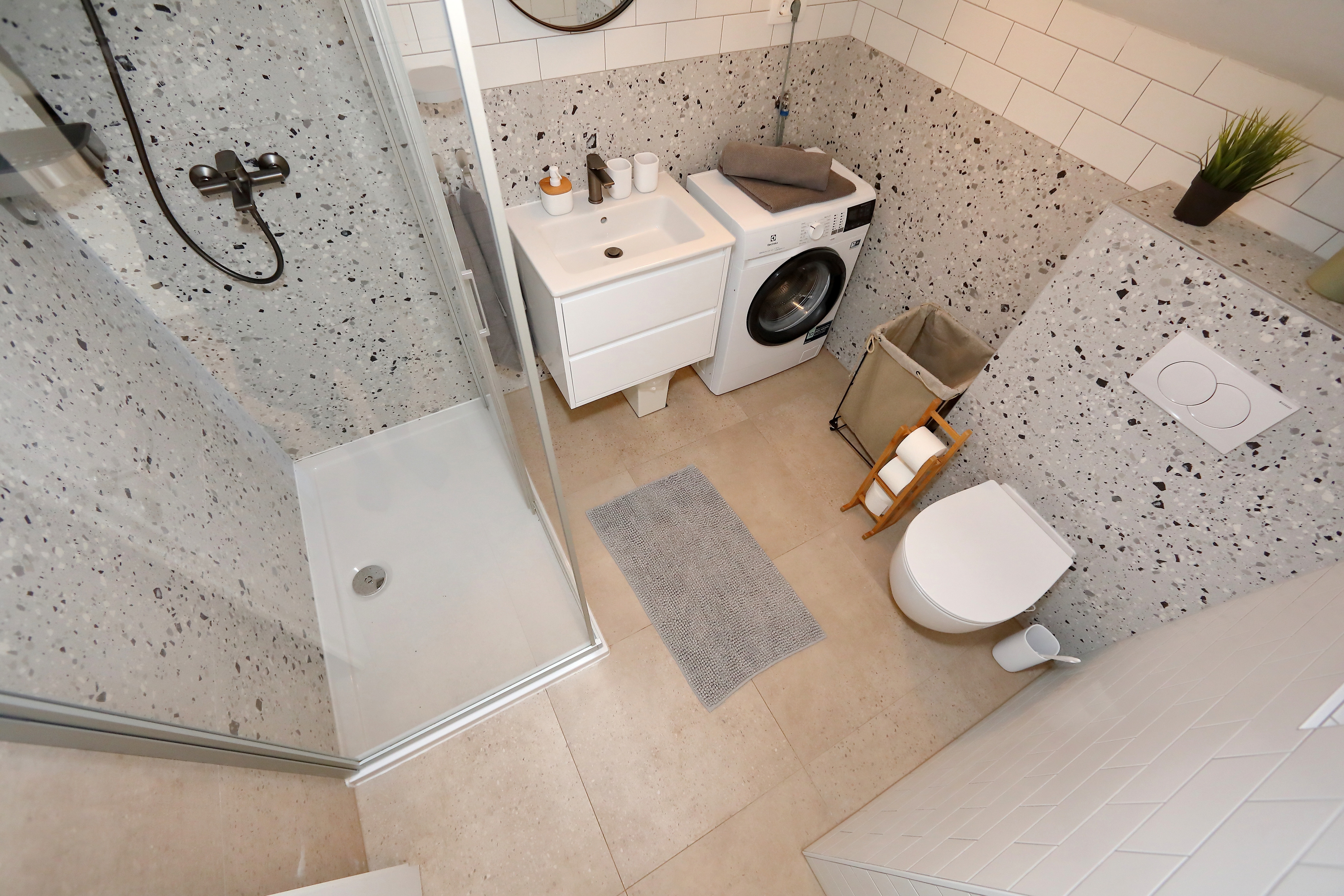 One bedroom apartment with terrace Sukošan, Zadar  A-a