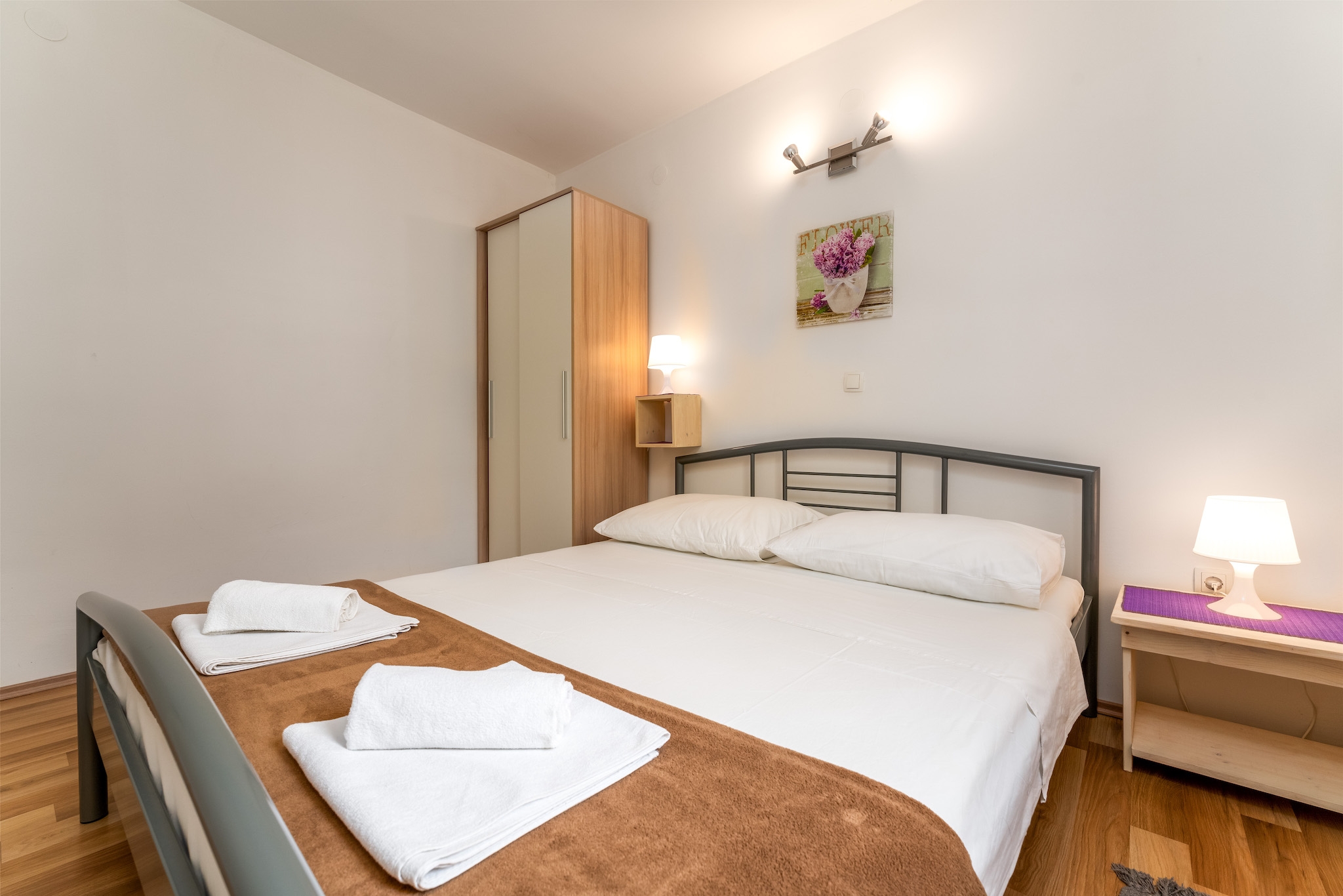 Two bedroom apartment with terrace Baška, Krk  A-c