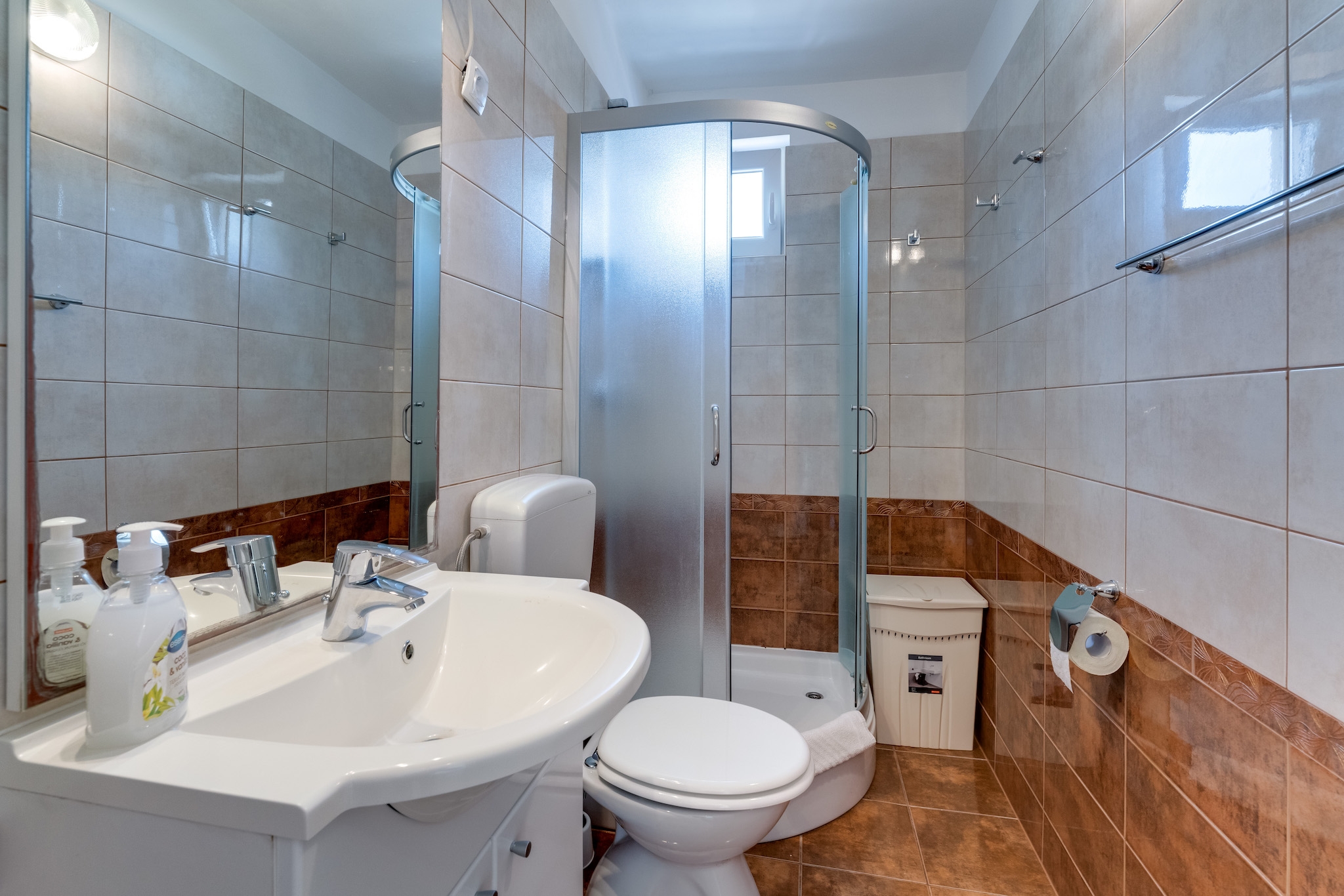 Two bedroom apartment with terrace Baška, Krk  A-d