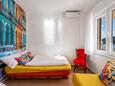 Obývací pokoj Grebaštica, Obývací pokoj v ubytování typu apartment, s klimatizací a WiFi.