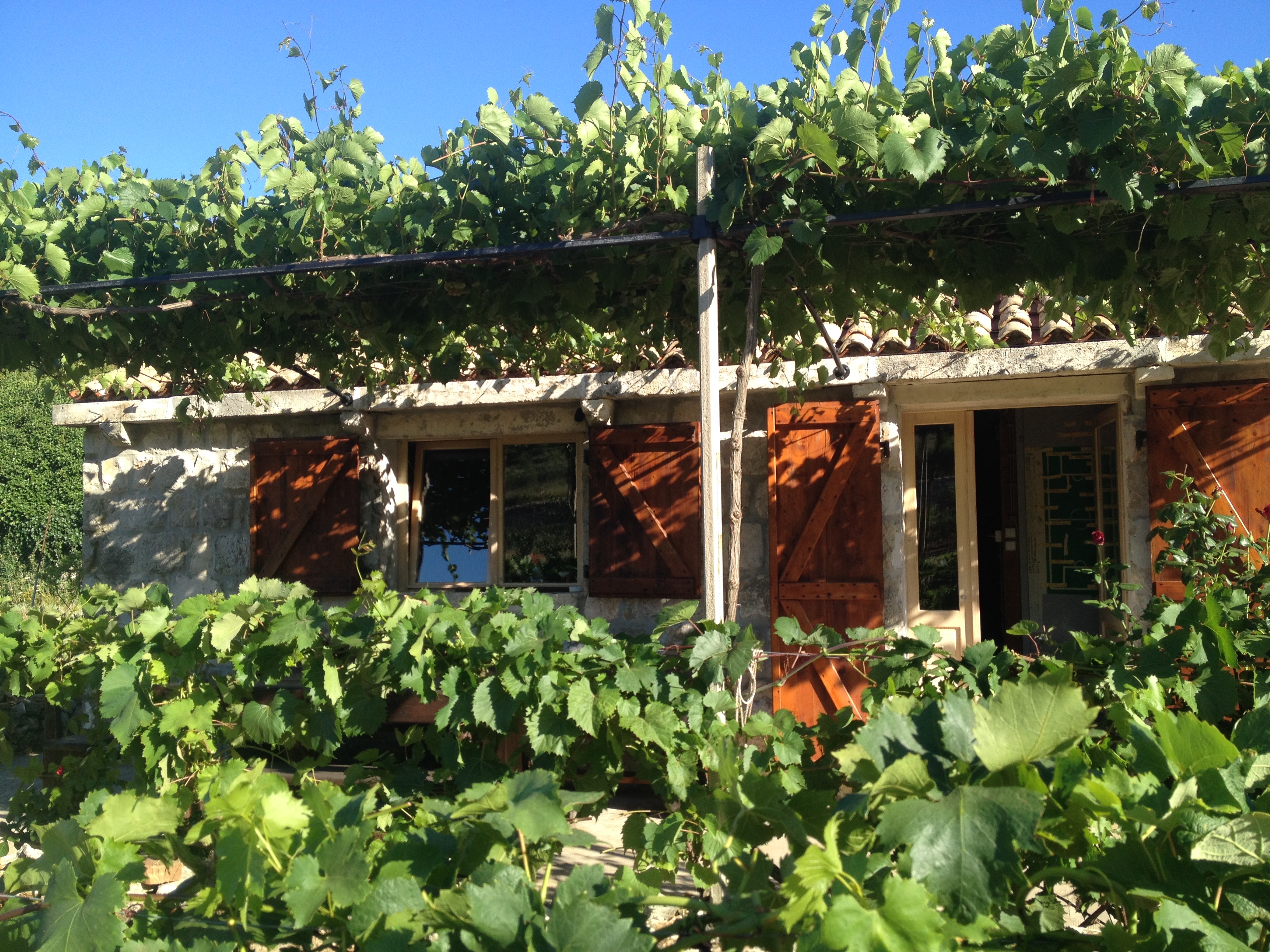 One bedroom house with terrace Podhumlje, Vis (K-13984)