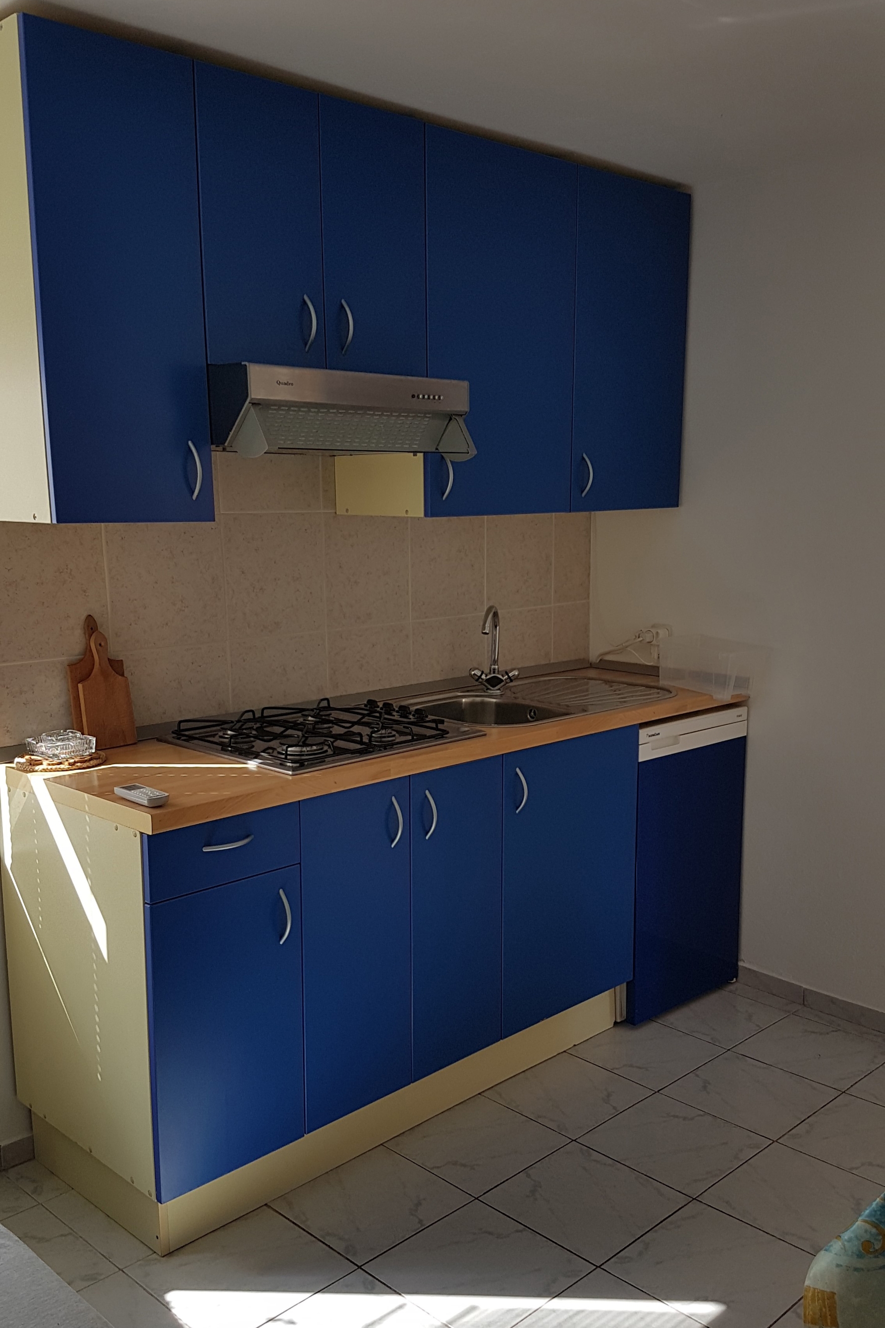 One bedroom apartment with terrace Vinjerac, Zadar  A-b