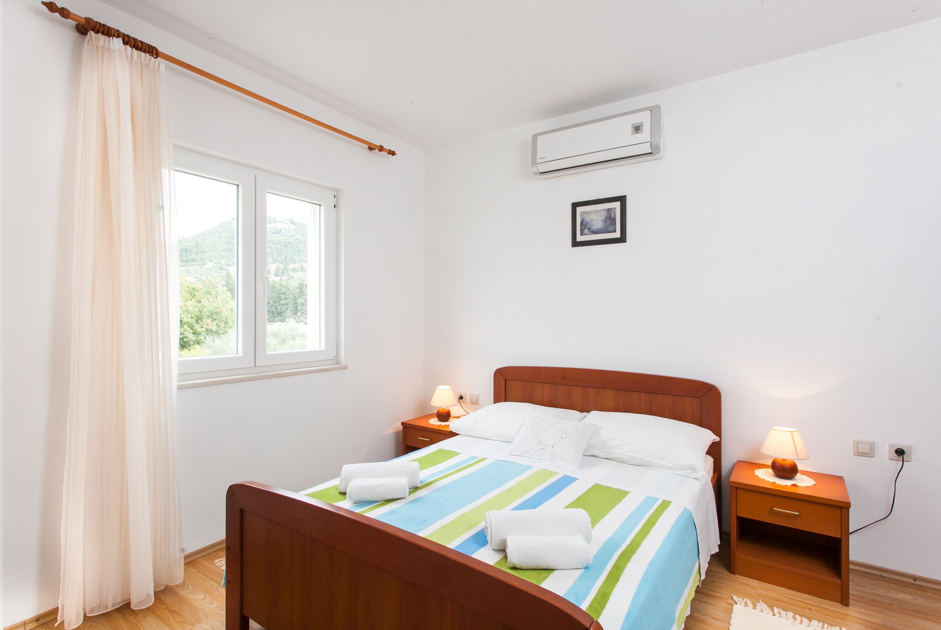 One bedroom apartment with balcony and sea view Lopud, Elafiti  A-b