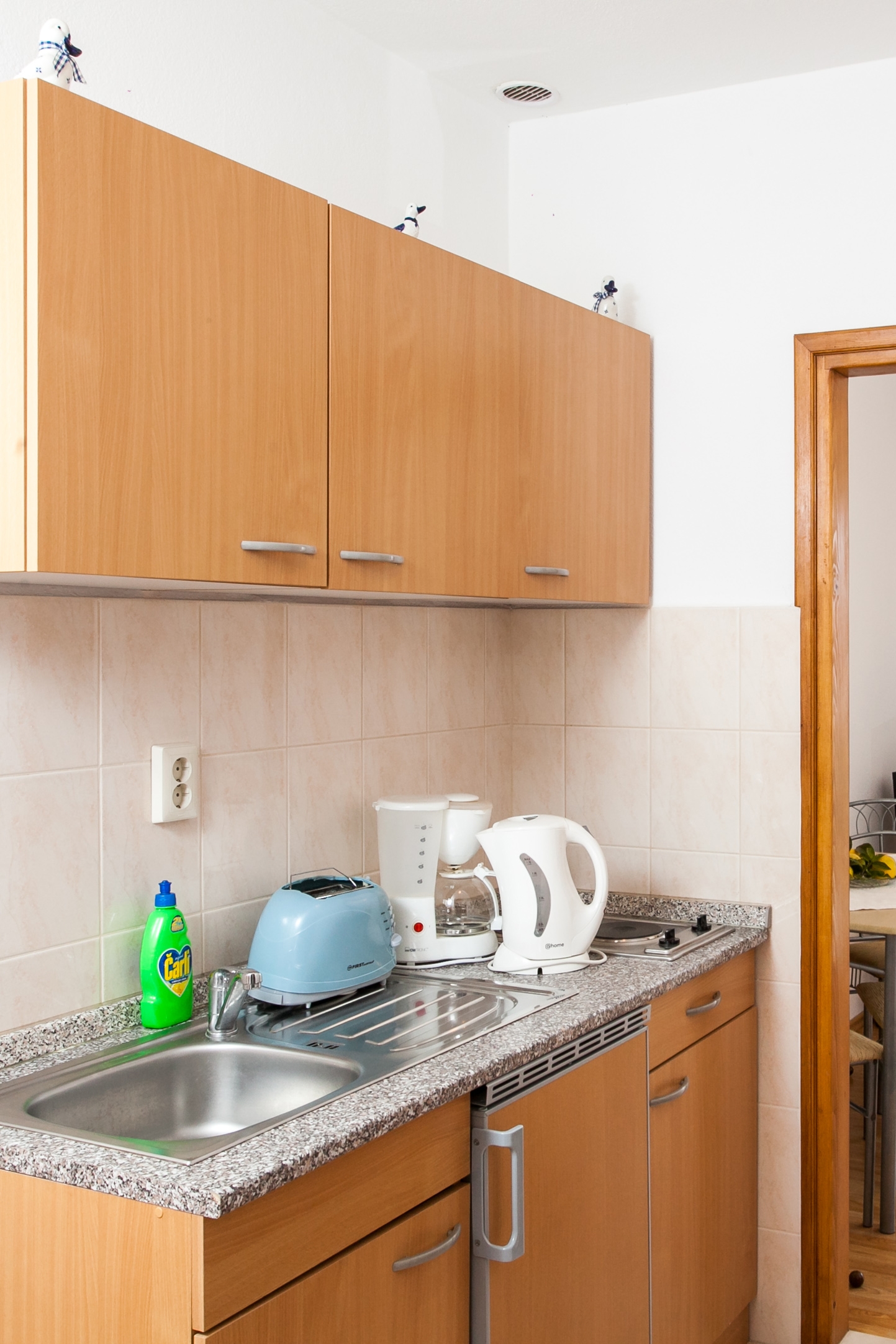 One bedroom apartment with balcony and sea view Lopud, Elafiti  A-b