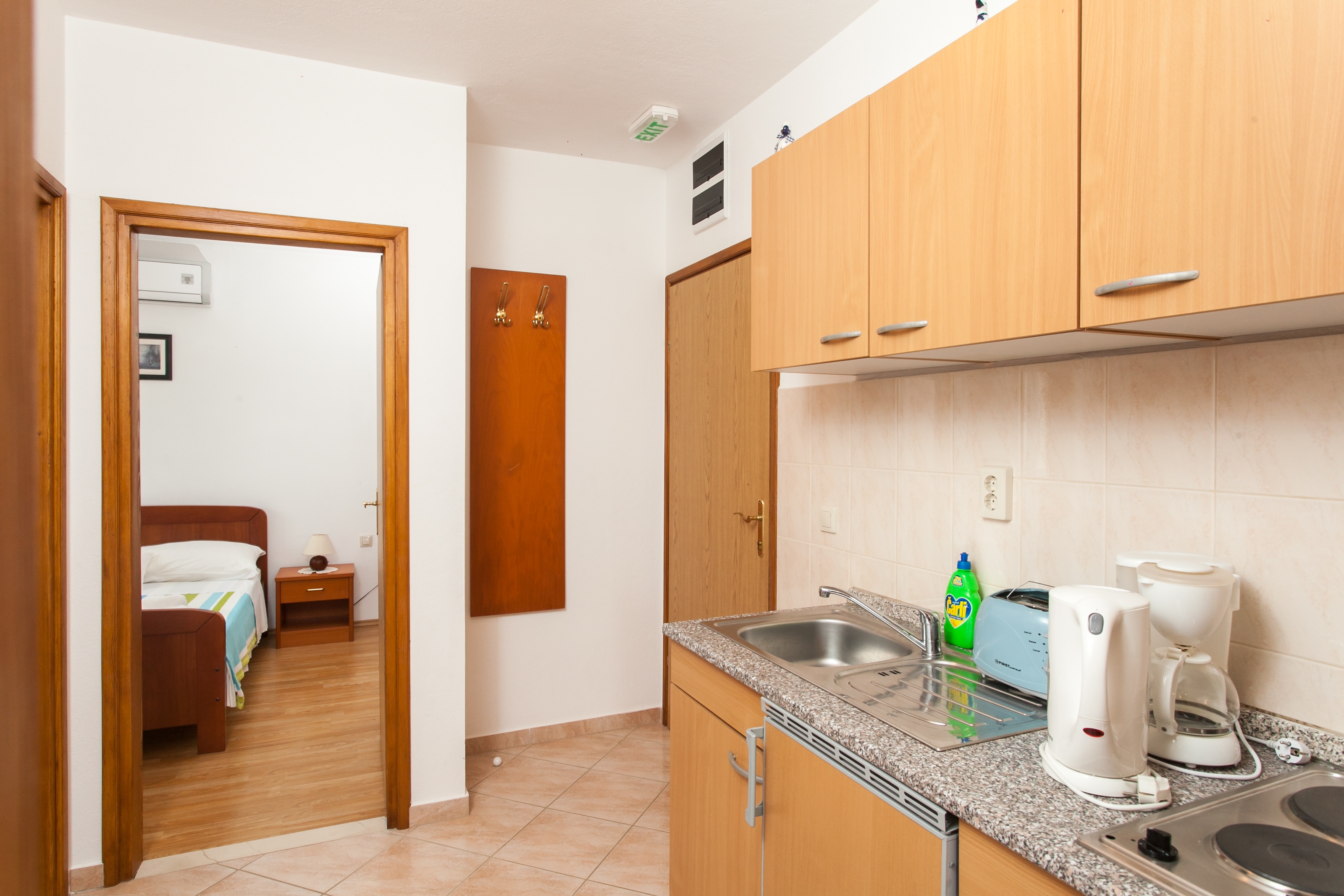 One bedroom apartment with balcony and sea view Lopud, Elafiti  A-b