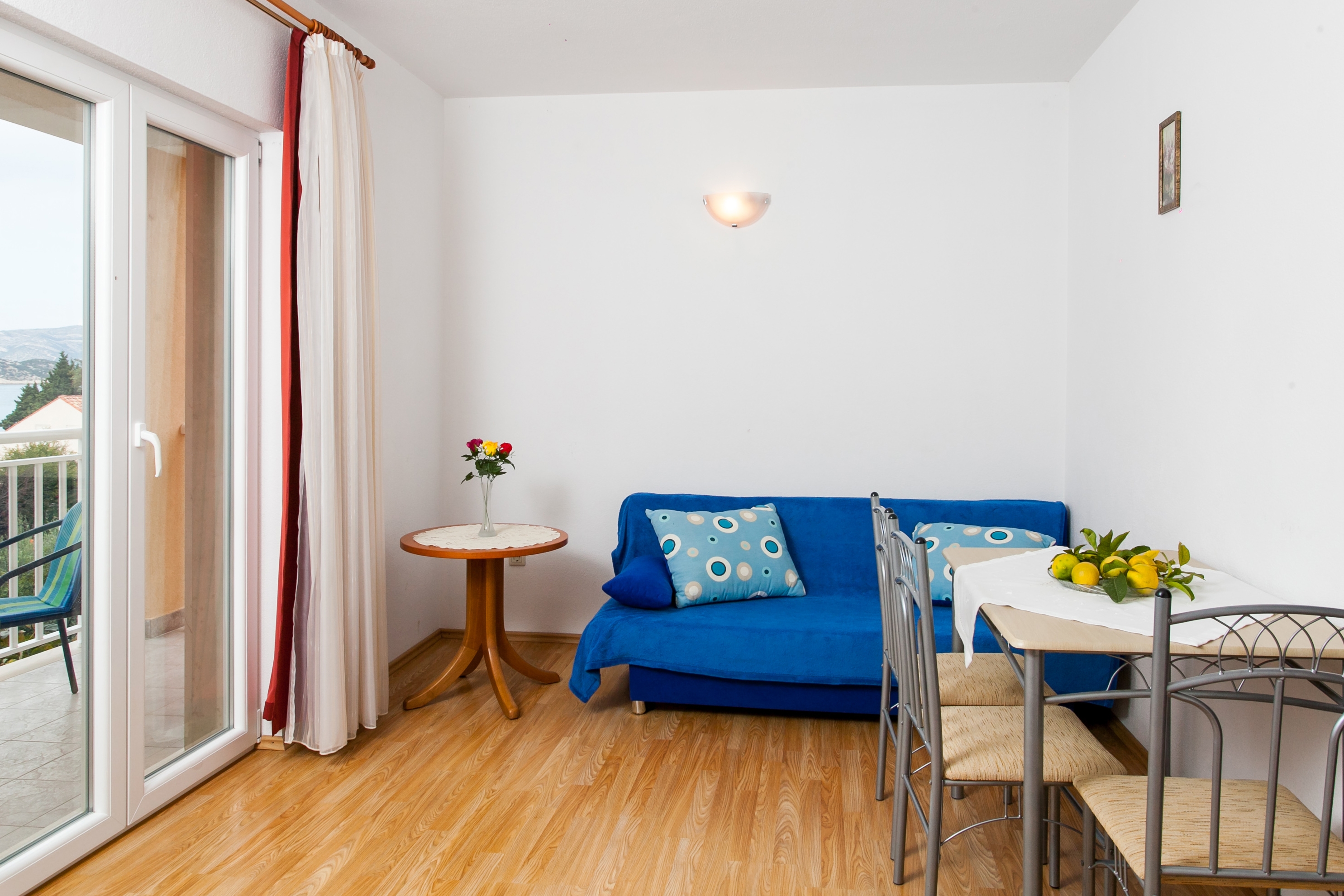 One bedroom apartment with balcony and sea view Lopud, Elafiti  A-b